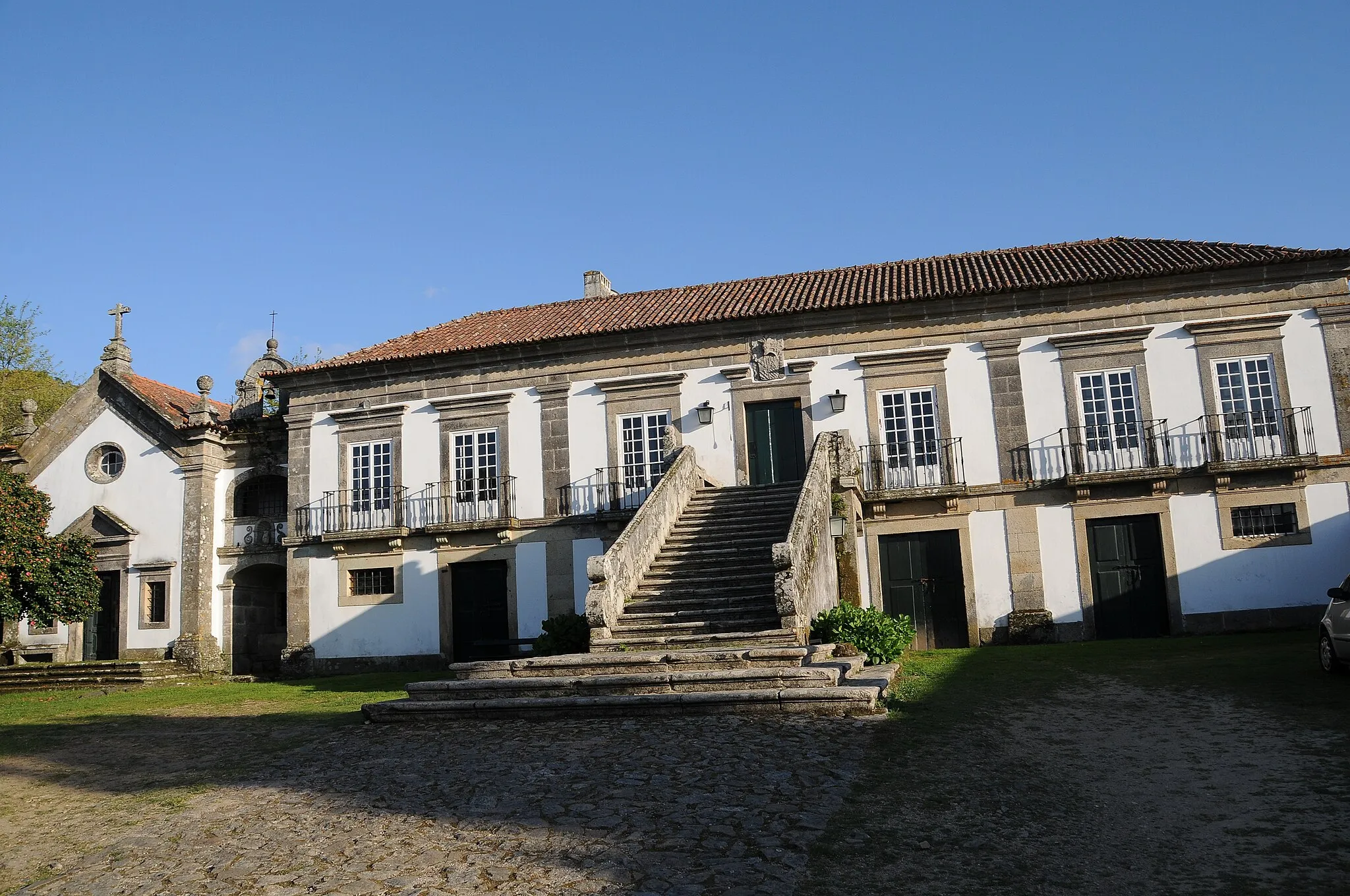 Photo showing: Casa da Bouça in Santa Leocádia de Geraz do Lima, Viana do Castelo, Portugal.