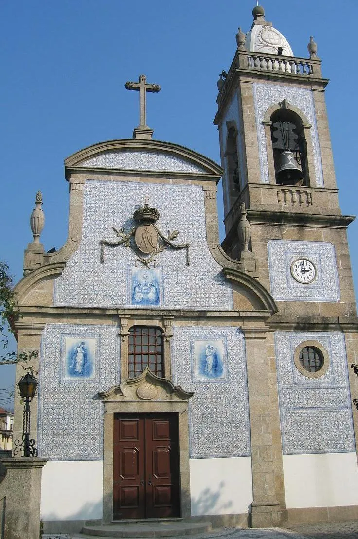 Photo showing: Church of Nogueira - Maia - Portugal