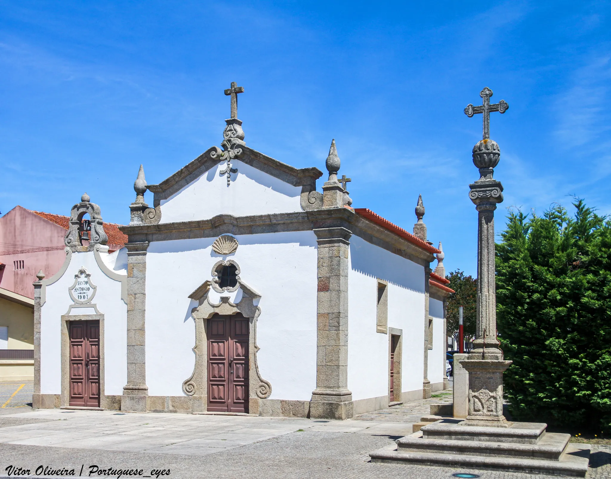 Photo showing: Capela de Santo António - Amorim - Portugal 🇵🇹