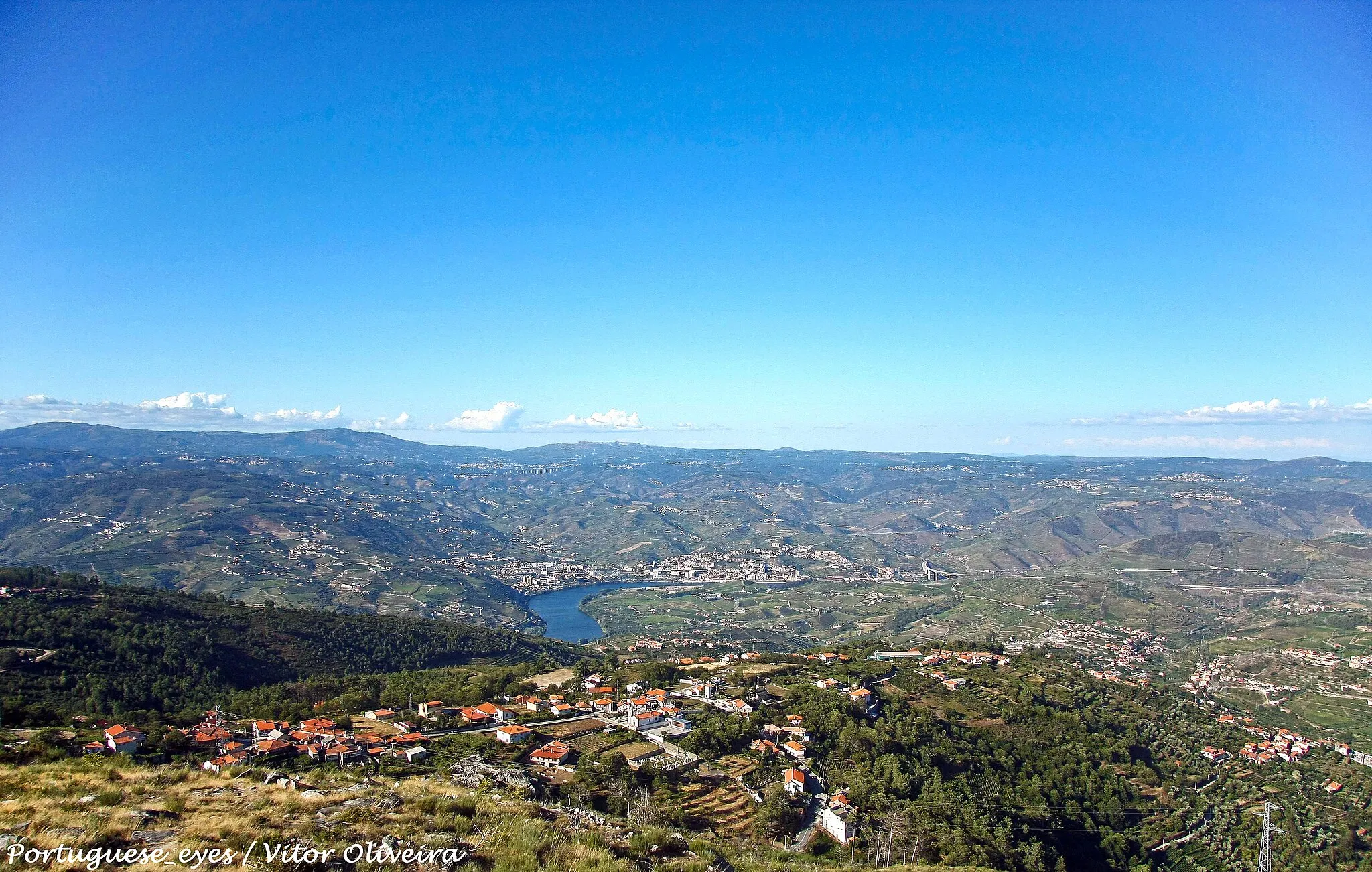 Photo showing: Vista do Miradouro da Boa Vista - Serra das Meadas - Portugal 🇵🇹
