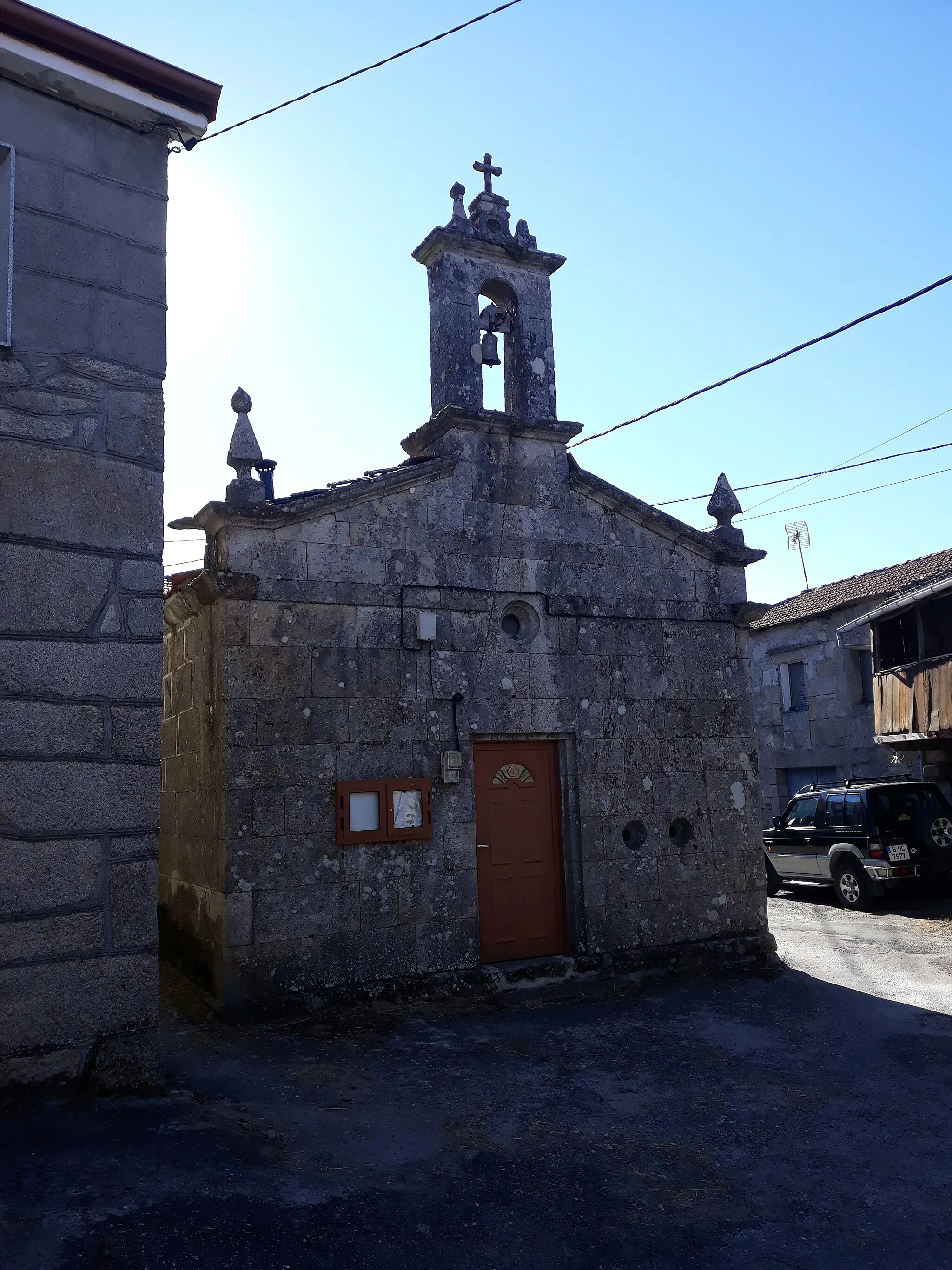 Photo showing: The village of Alberguería, Galicia, Spain, on the Vía de Plata of the Way of Saint James.
