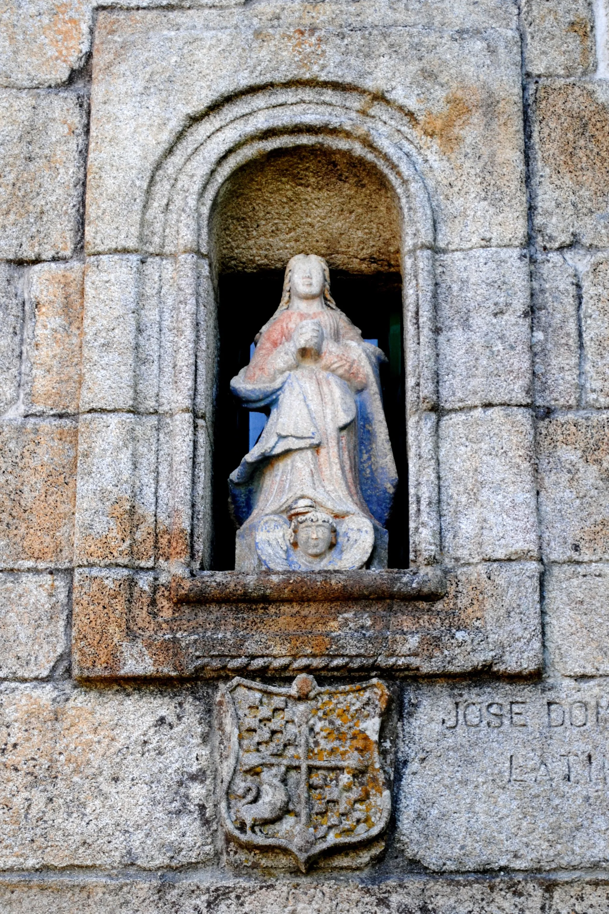 Photo showing: Santa María de Pinzás, Tomiño.