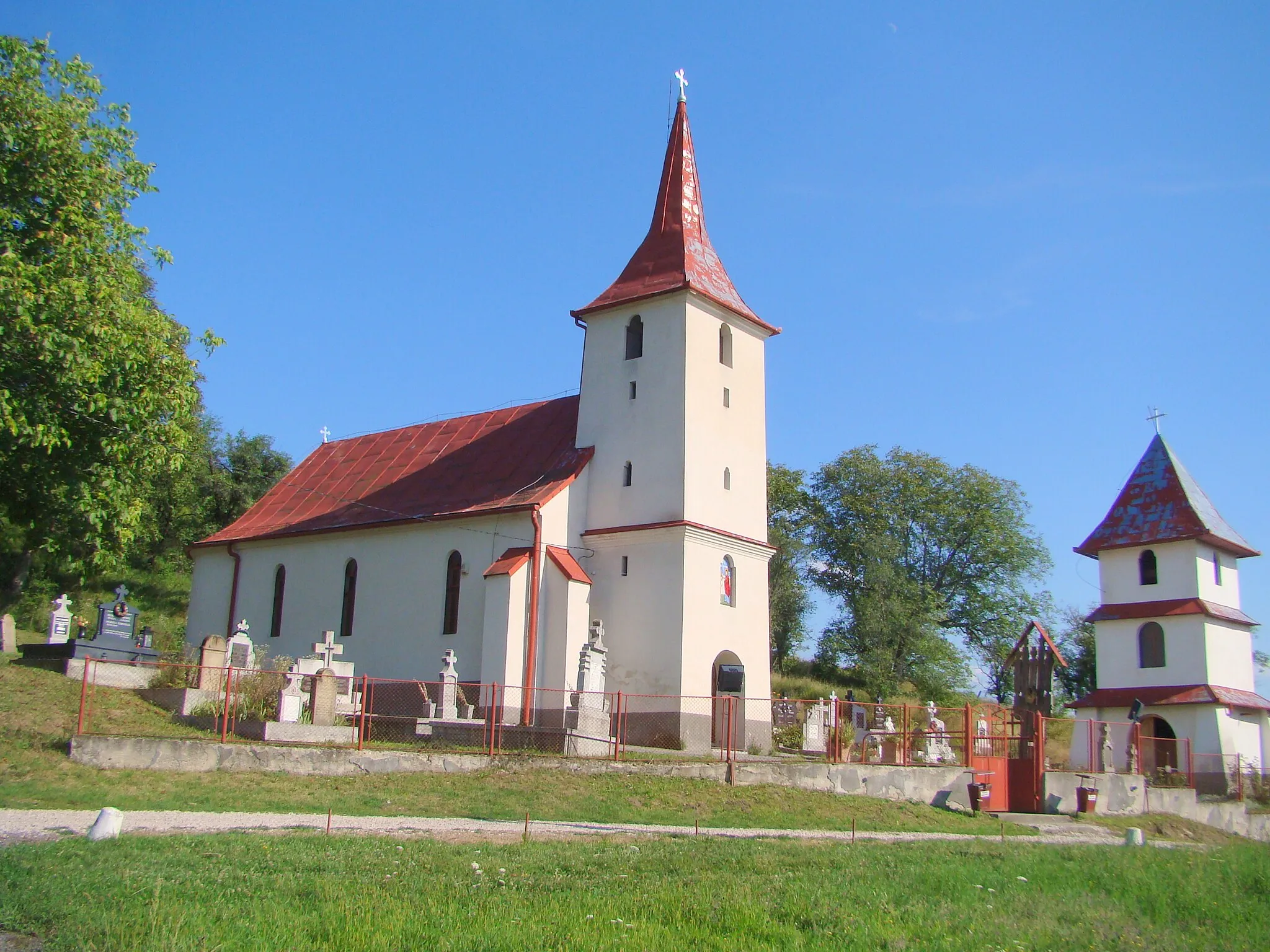 Photo showing: Church of the Annunciation in Hetiur, Mureș County, Romania