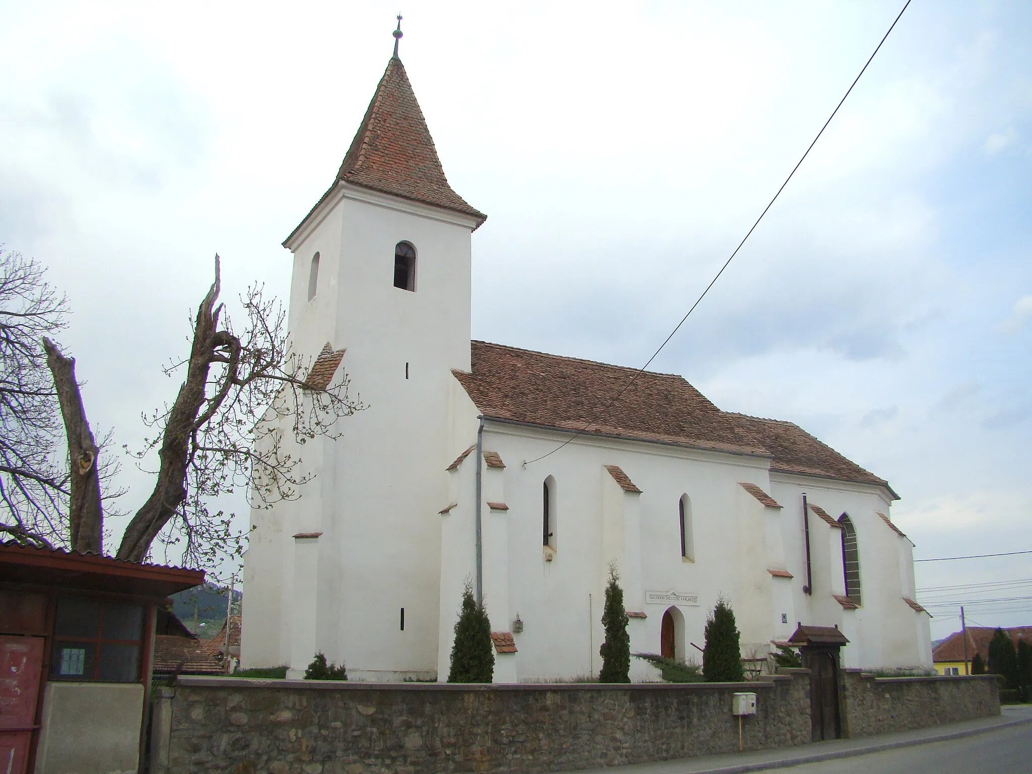 Photo showing: Reformed church in Albești, Mureș county, Romania