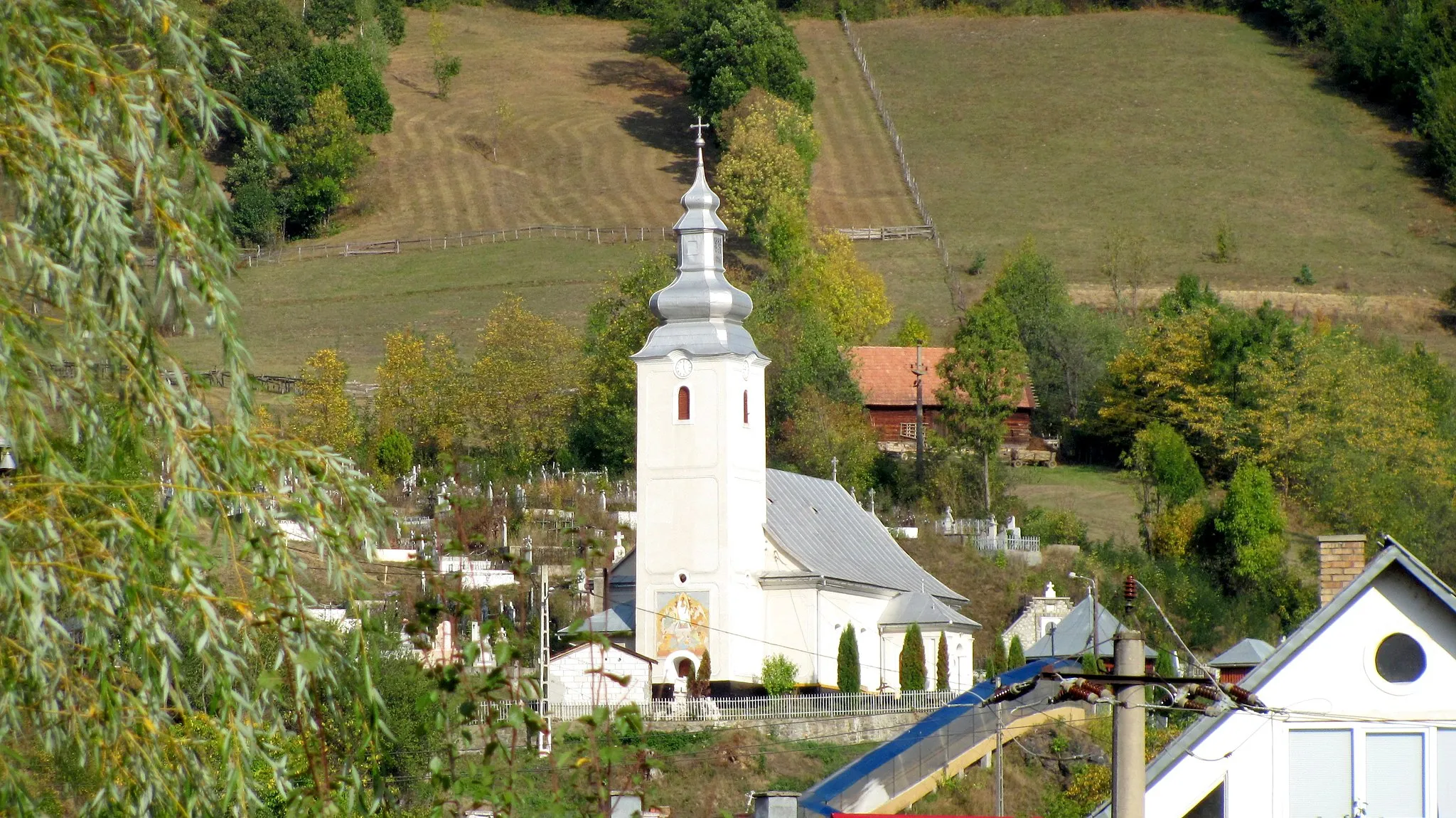 Photo showing: Baia de Arieş - Biserica ortodoxă "Învierea Domnului", Strada Brazilor, nr. 3