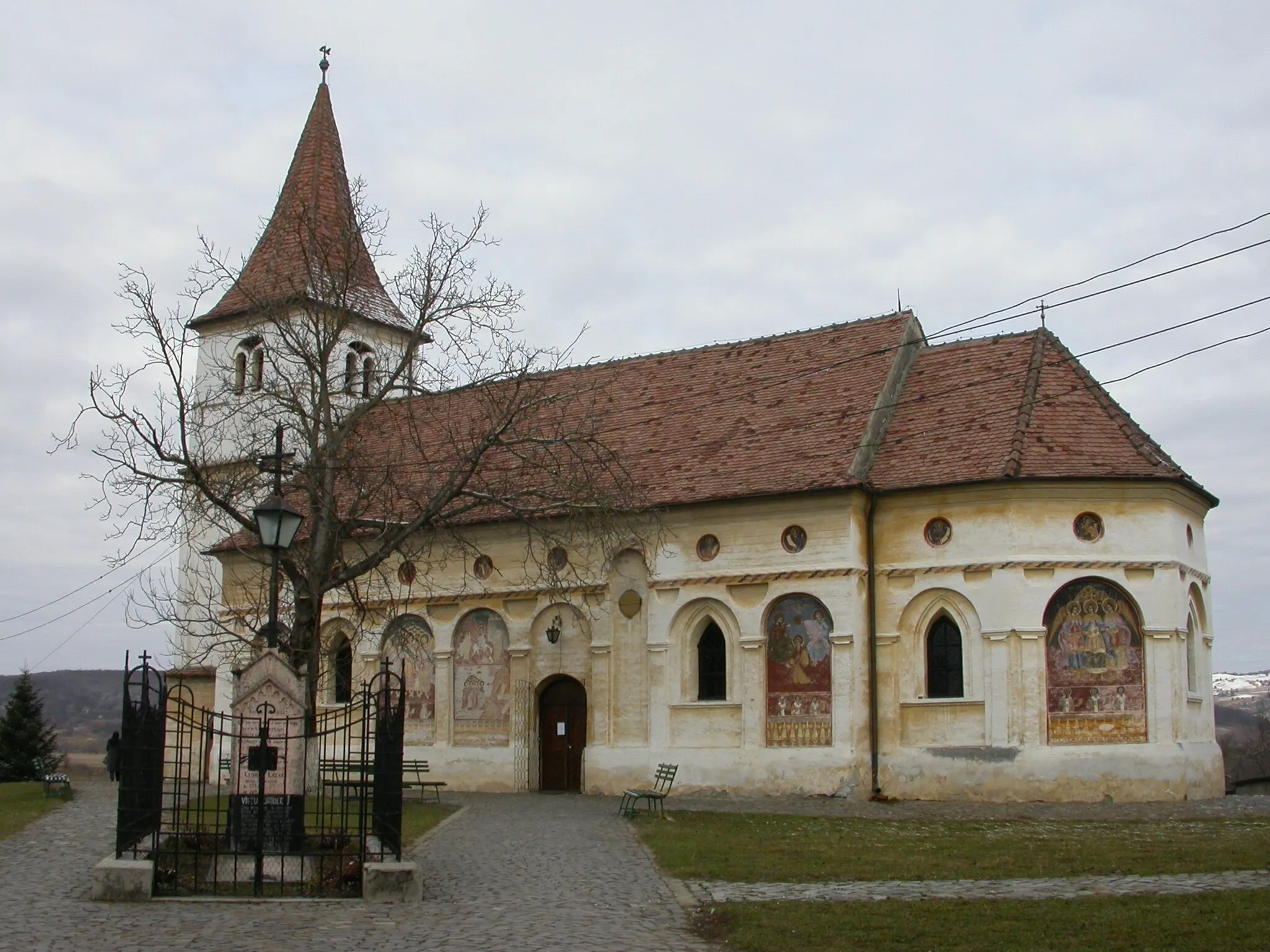 Photo showing: Biserica "Duminica Floriilor" Avrig, mijl. sec. XVIII