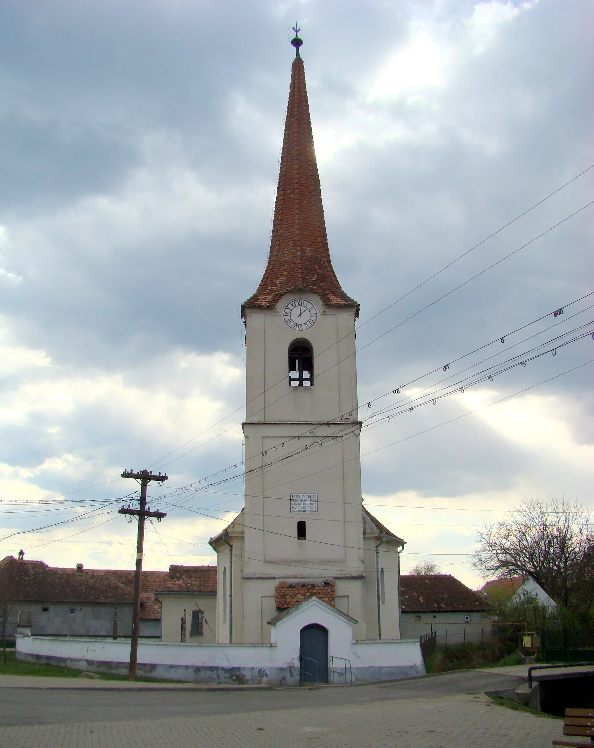 Photo showing: Biserică unitariană și reformată, localitatea Filiaș; oraș Cristuru Secuiesc	  Str. Filiași 59	      1801 - 1803