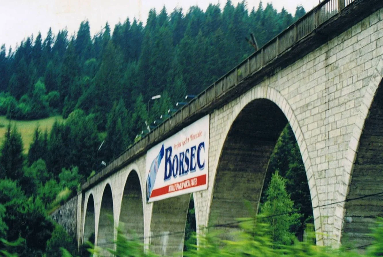 Photo showing: Borsec, Harghita County, Romania. A bridge.