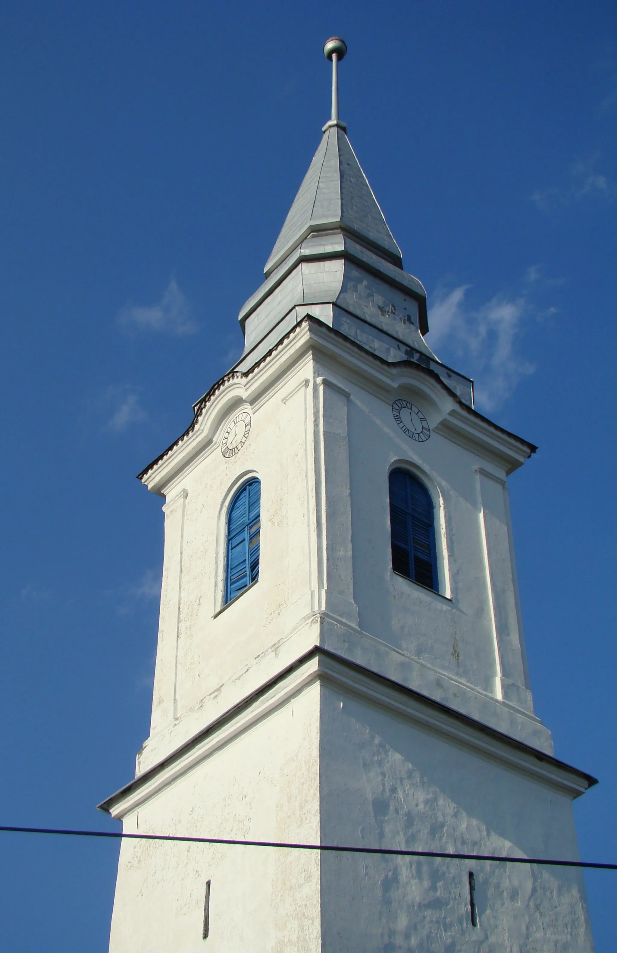 Photo showing: Reformed church in Feliceni, Harghita county, Romania