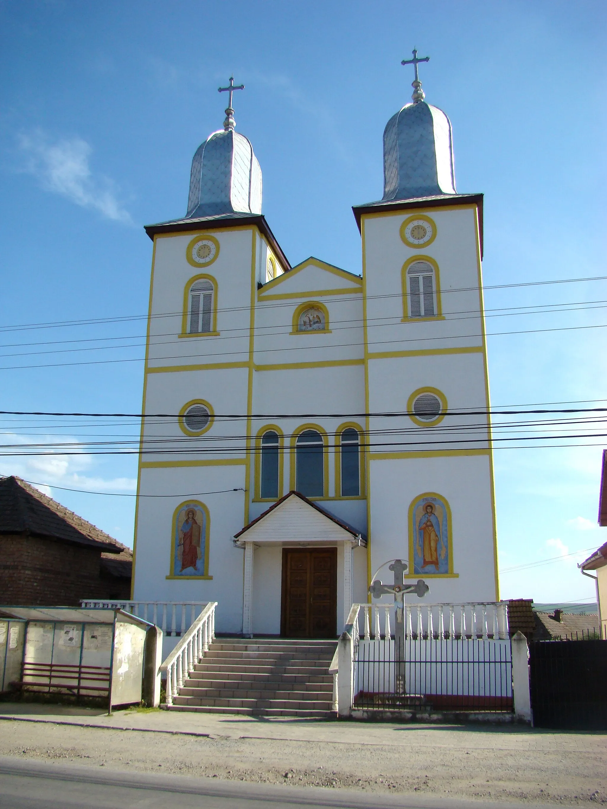 Photo showing: Biserica greco-catolică din Crăciunelu de Jos