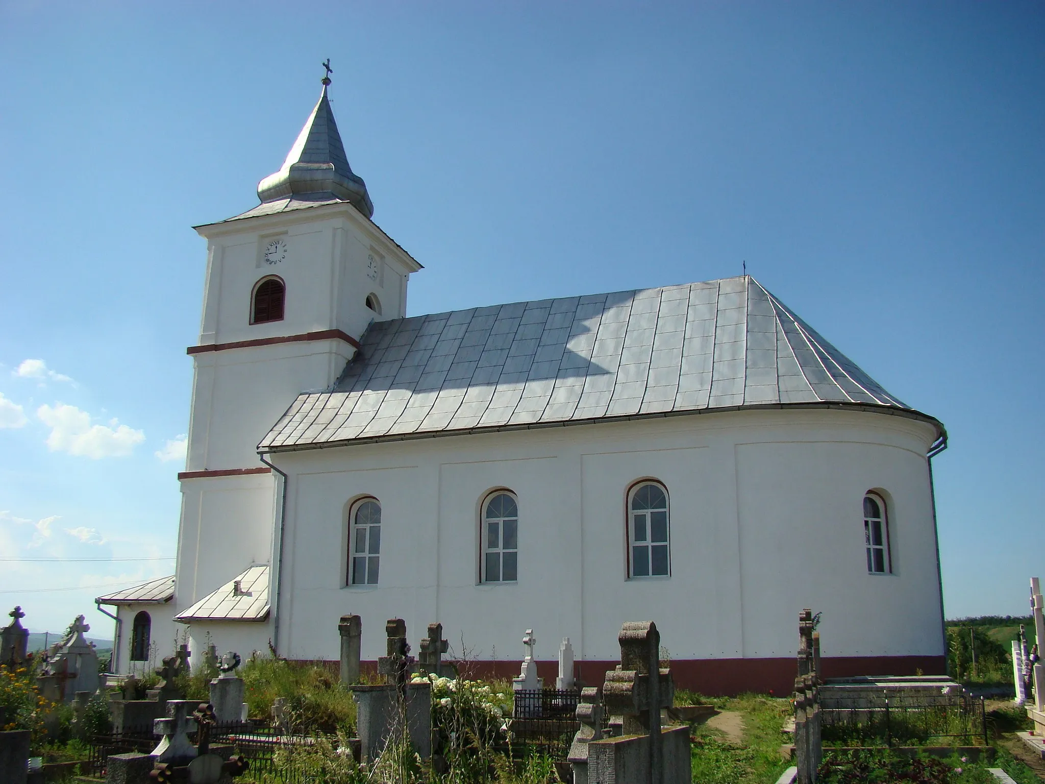 Photo showing: Biserica ortodoxă „Sfântul Ierarh Nicolae” din Crăciunelu de Jos