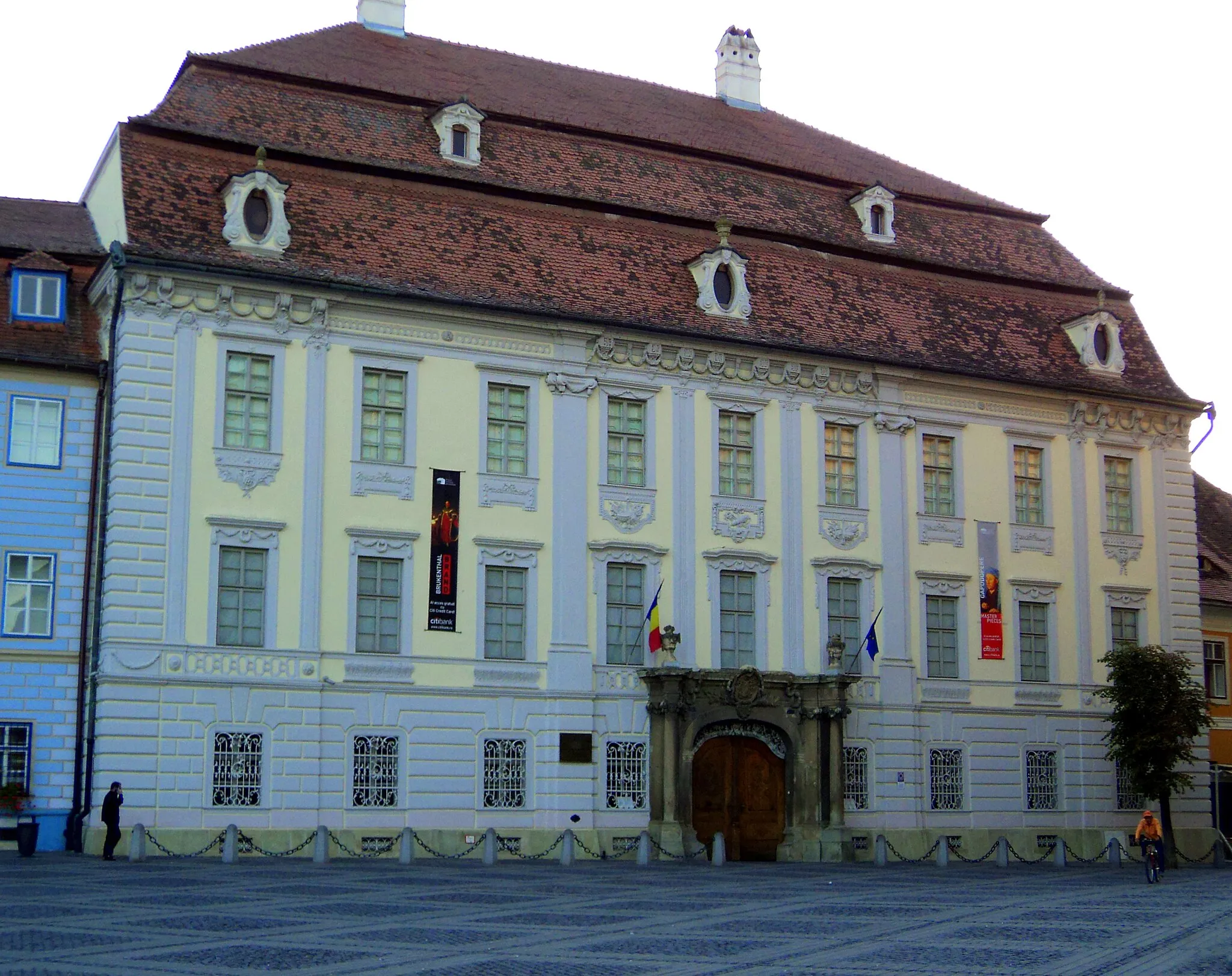 Photo showing: Palatul Brukenthal, azi Muzeul Brukenthal