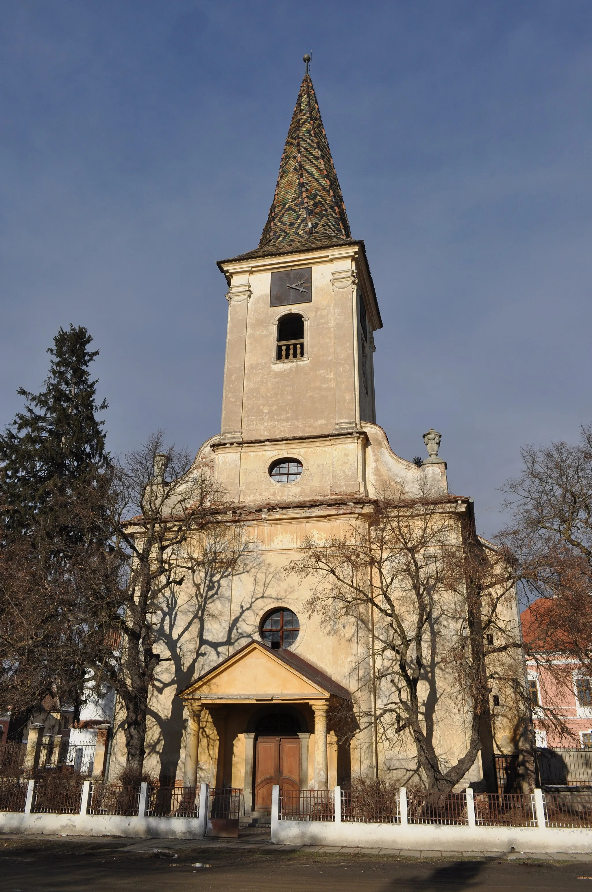 Photo showing: Biserica evanghelică din Nocrich, județul Sibiu