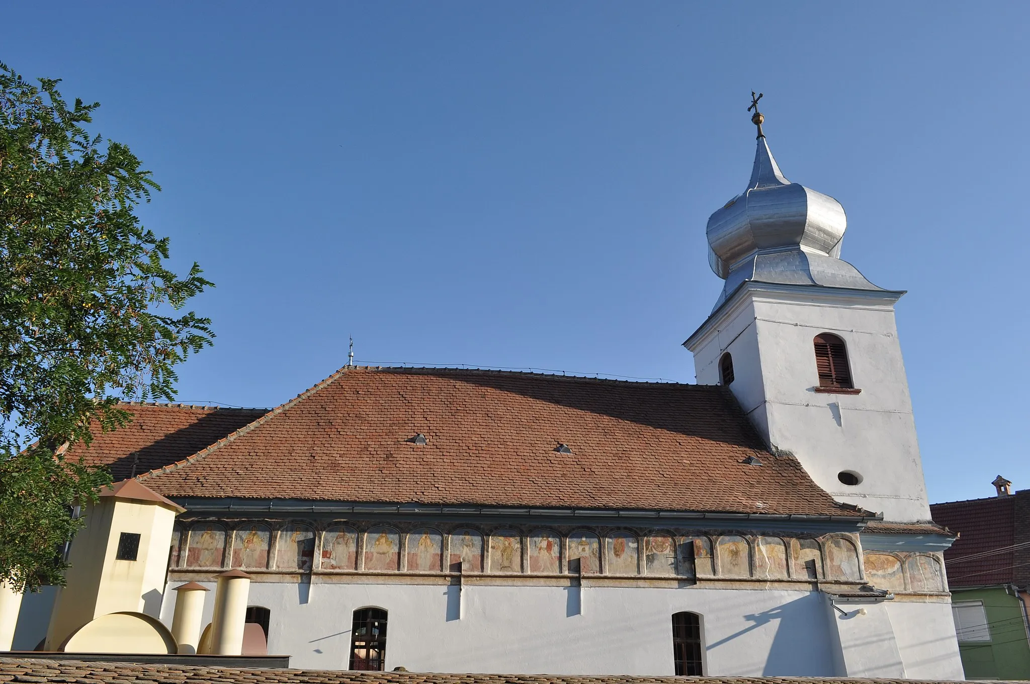 Photo showing: Biserica „Buna Vestire" din Jina, județul Sibiu