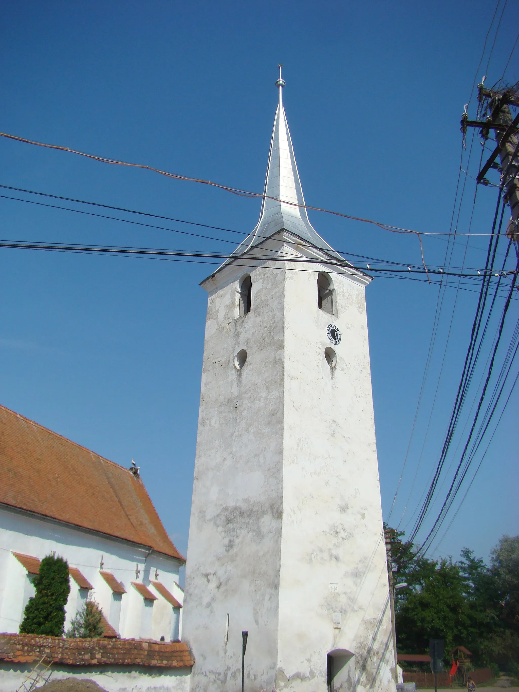 Photo showing: Reformed church in Lutița, Harghita County, Romania