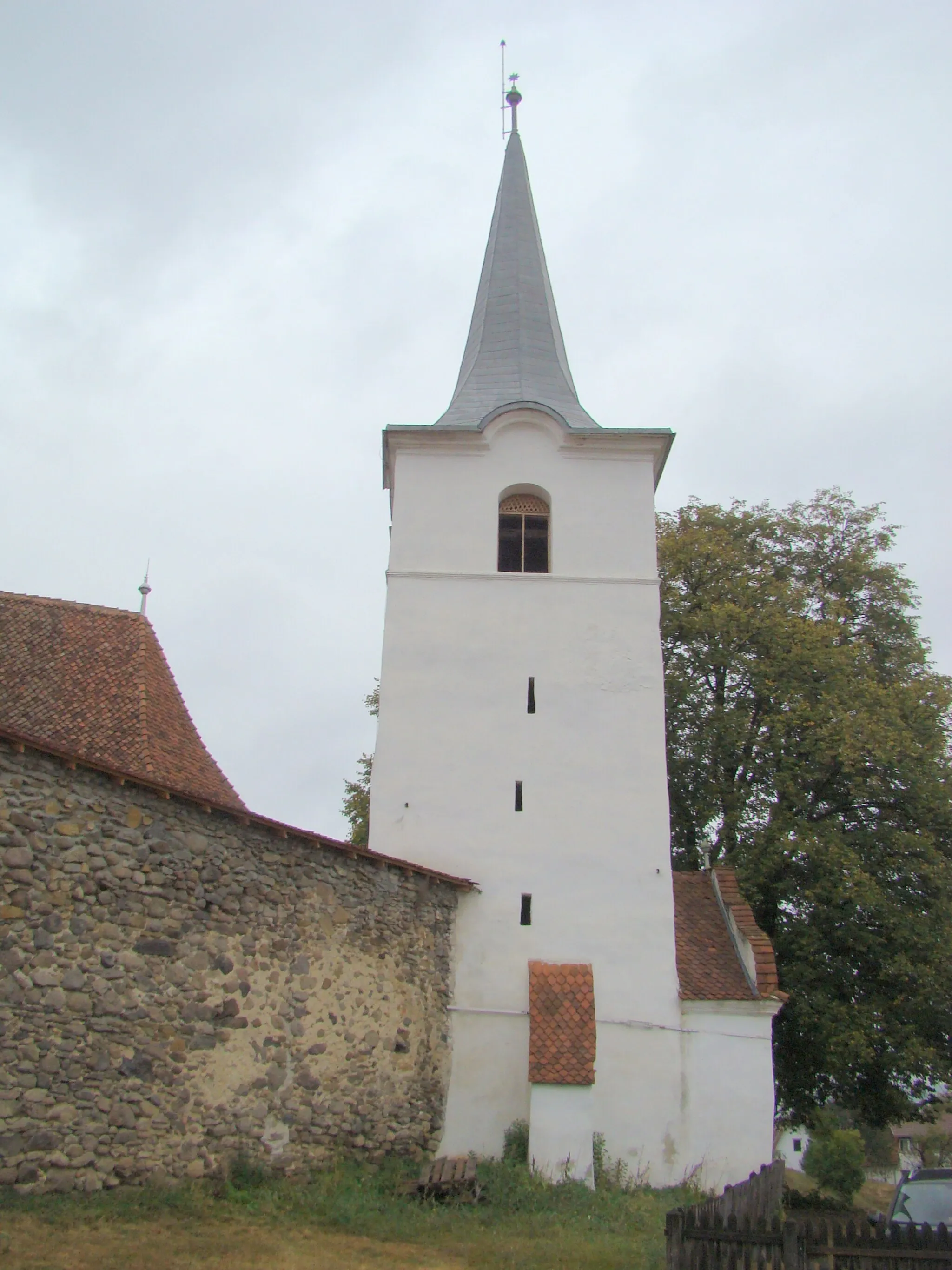 Photo showing: Biserica reformată sat Ghidfalău; comuna Ghidfalău 204 A sec. XIII - XVII, transf. 1787