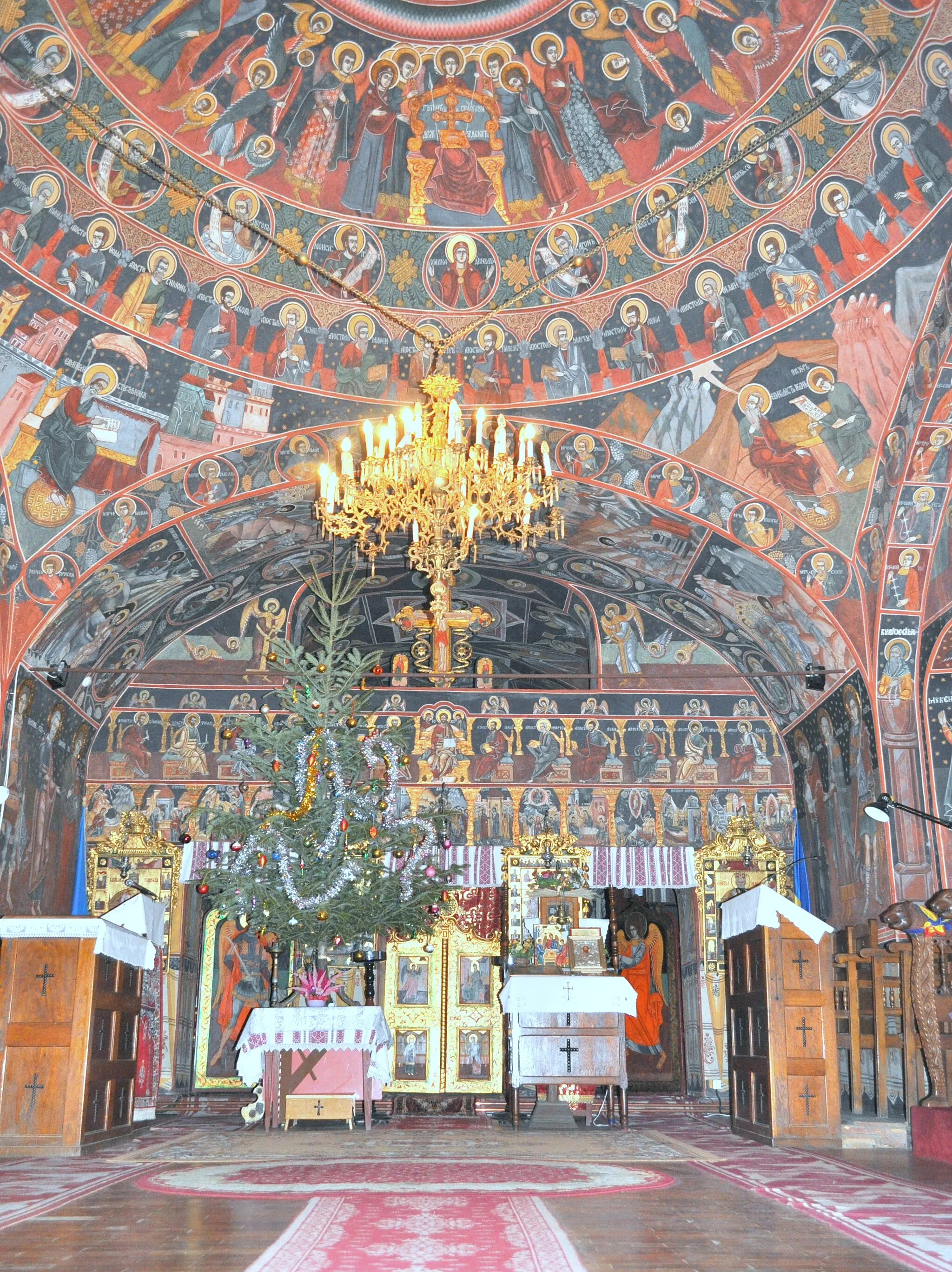Photo showing: Biserica "Sf. Nicolae" din Mohu, județul Sibiu