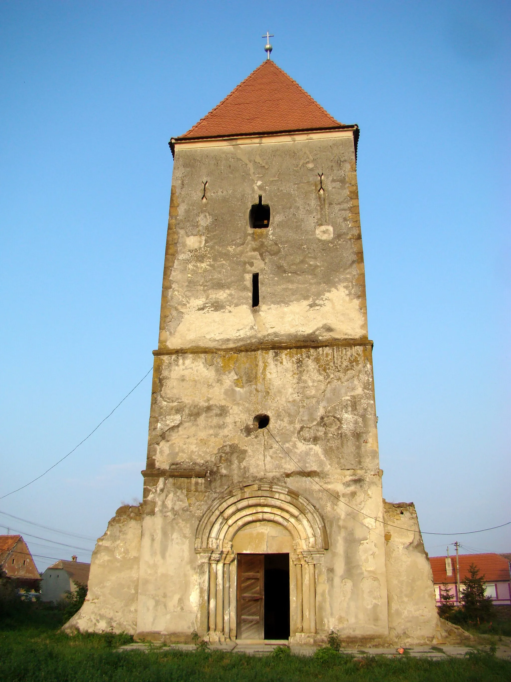 Photo showing: Biserica evanghelică maghiară din Săcădate, oraș Avrig