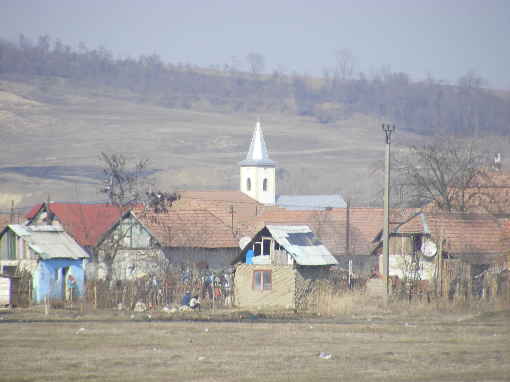 Photo showing: Vidrátszeg (Vidrasău), in Romania, Mureş county.