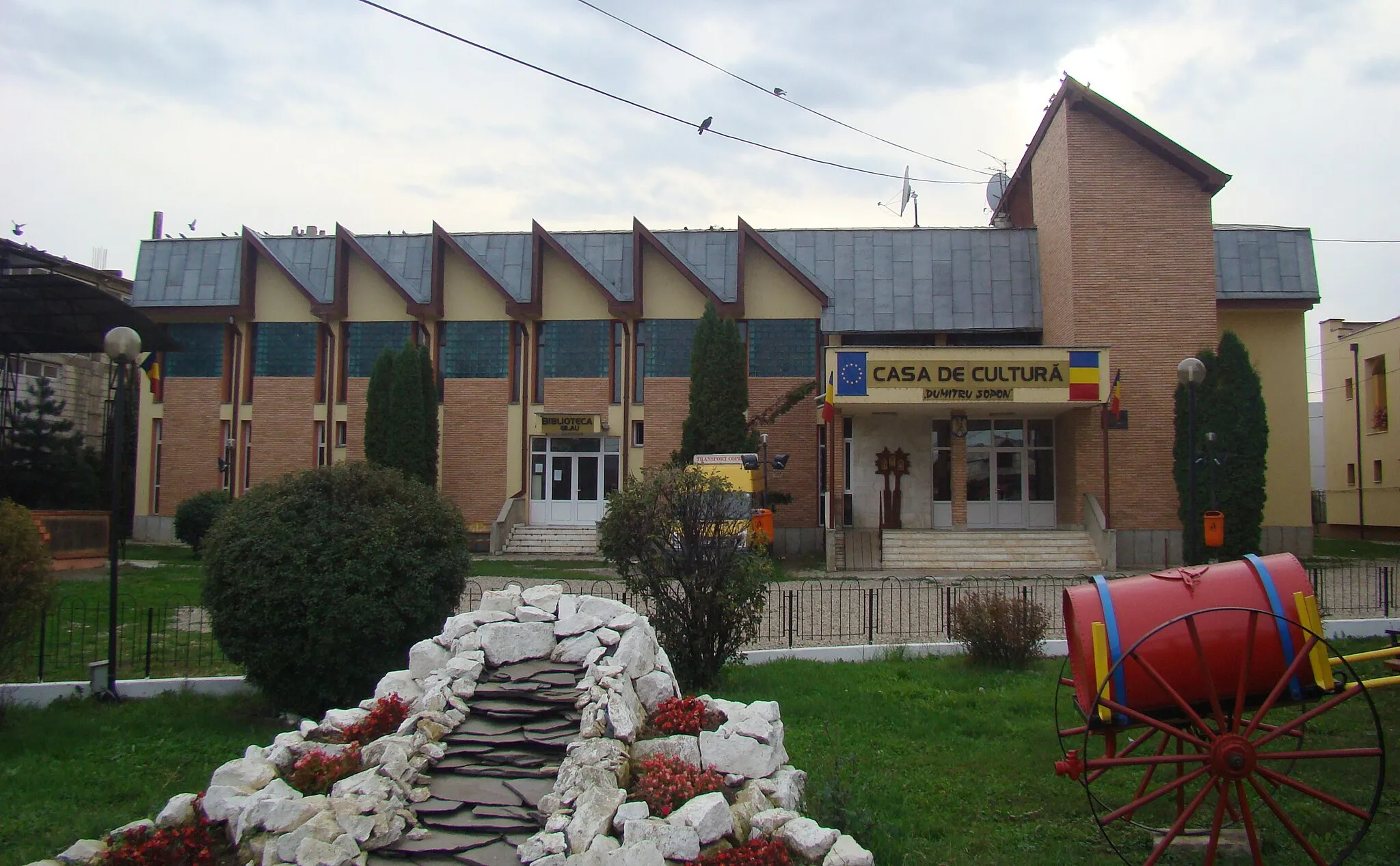 Photo showing: Casa de cultură „Dumitru Sopon” din Gilău