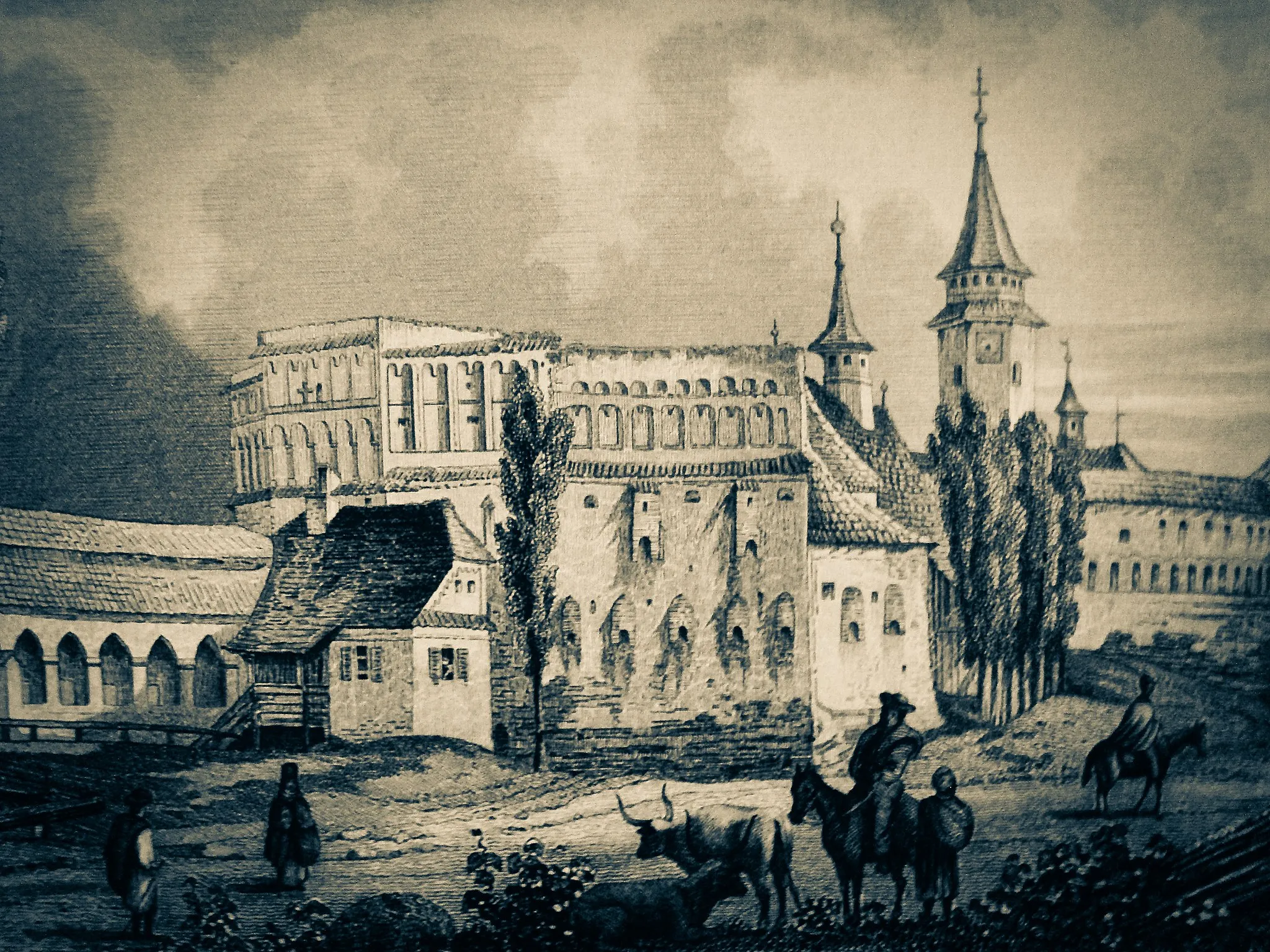 Photo showing: Biserica din Prejmer by Ludwig Rohbock
