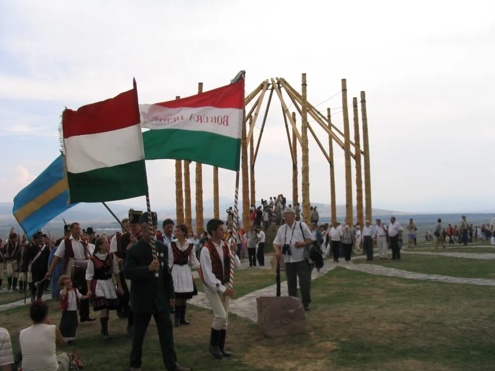 Photo showing: Festival of ethnic Hungarian citizens near Moacşa, Covasna County, Transylvania