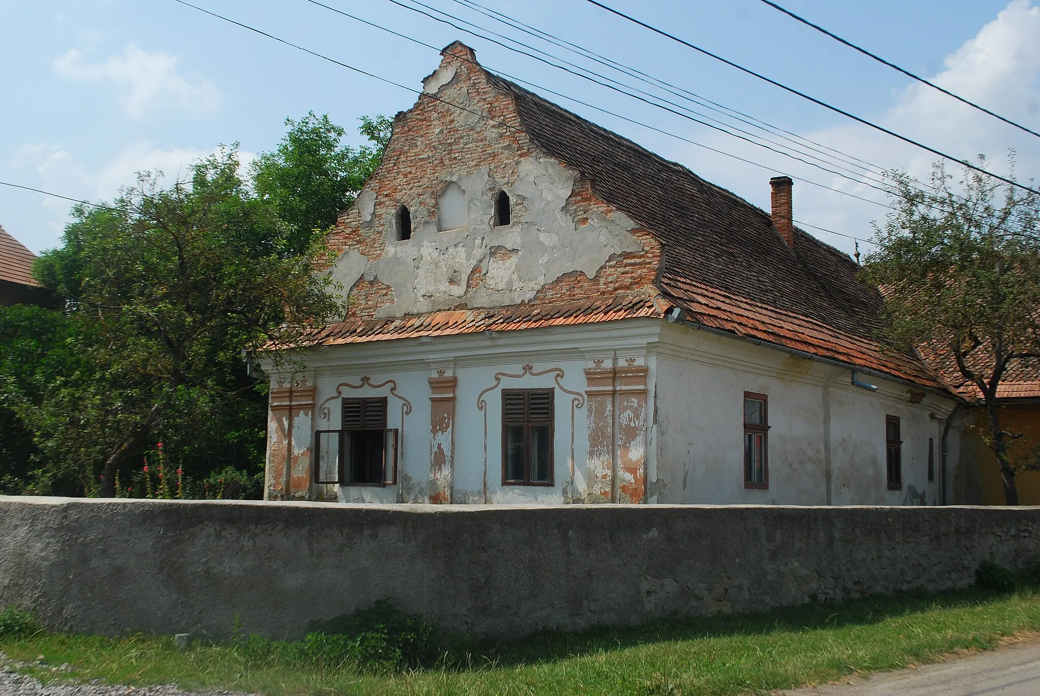 Photo showing: Bakó house in Ilieni, Covasna County, Romania
