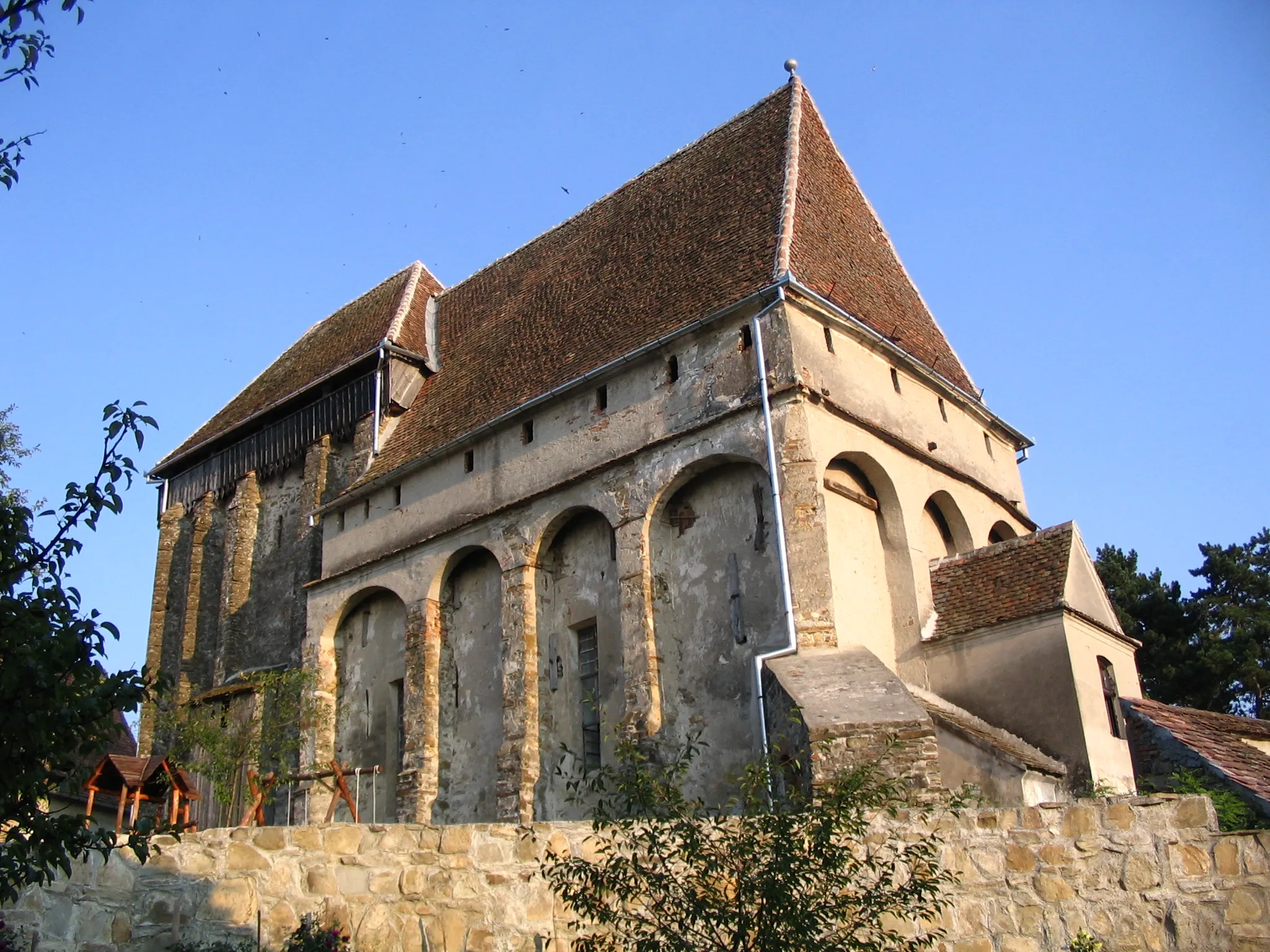 Photo showing: Wehrkirche von Seligstadt (Seliştat)