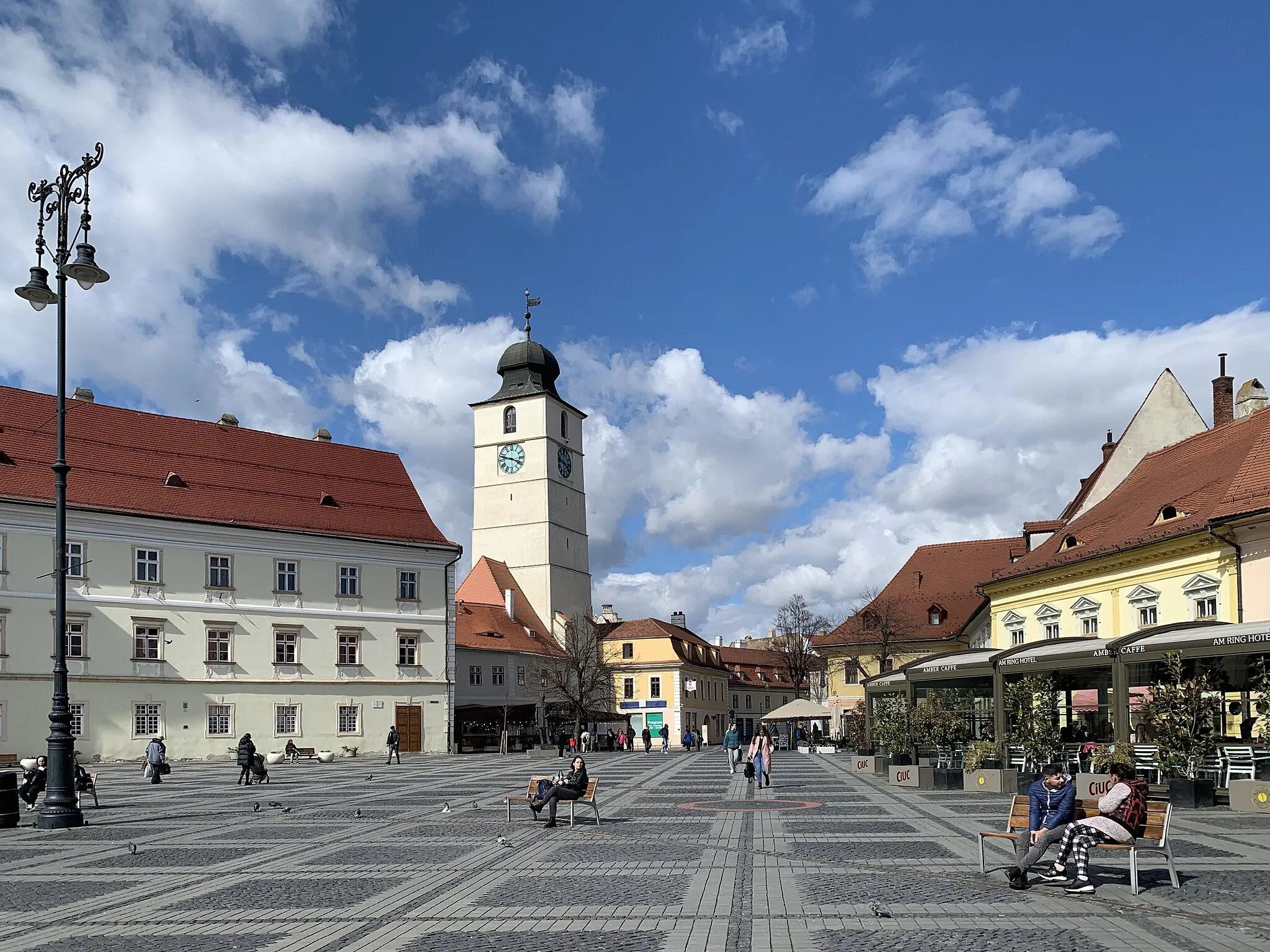 Photo showing: Piata Mare (Grand Square) of Sibiu