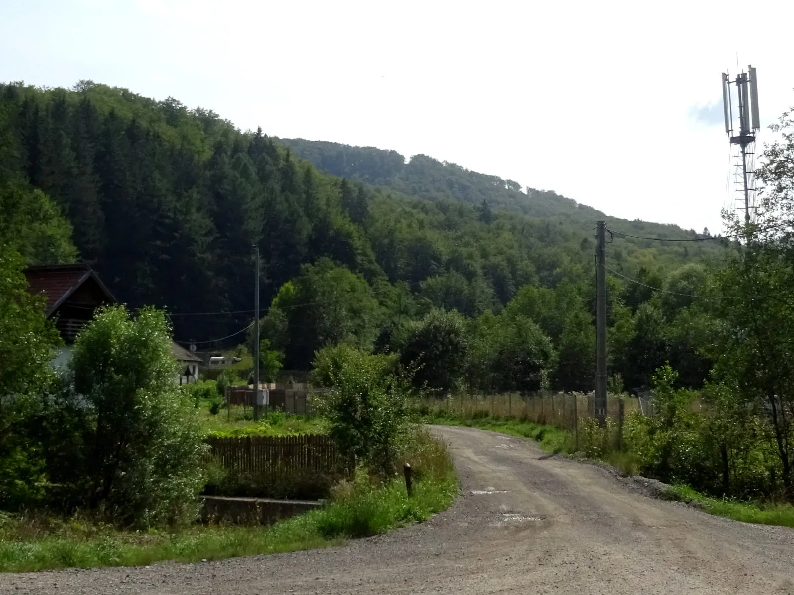 Photo showing: View of Babarunca, Săcele town, Brașov county, Romania