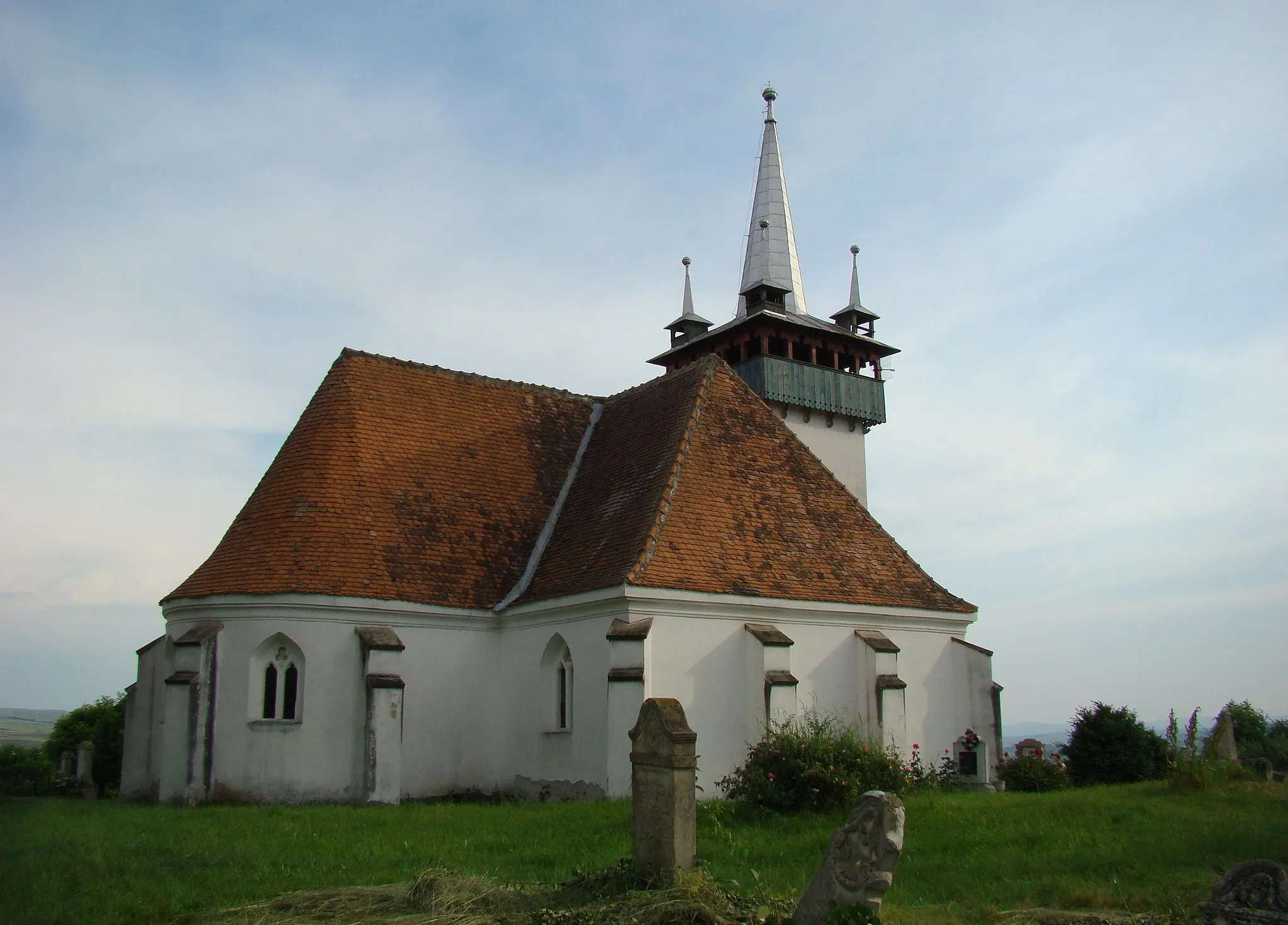 Photo showing: Biserica reformată, sat aparținător Ciumbrud; municipiul Aiud