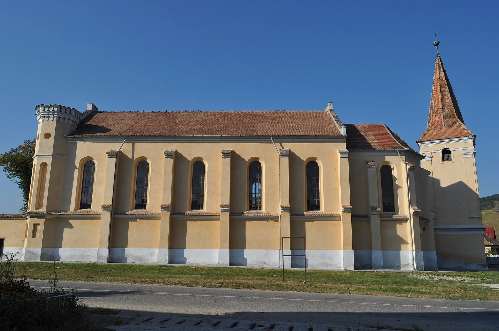 Photo showing: Saxon fortified church in Mănărade, Alba county