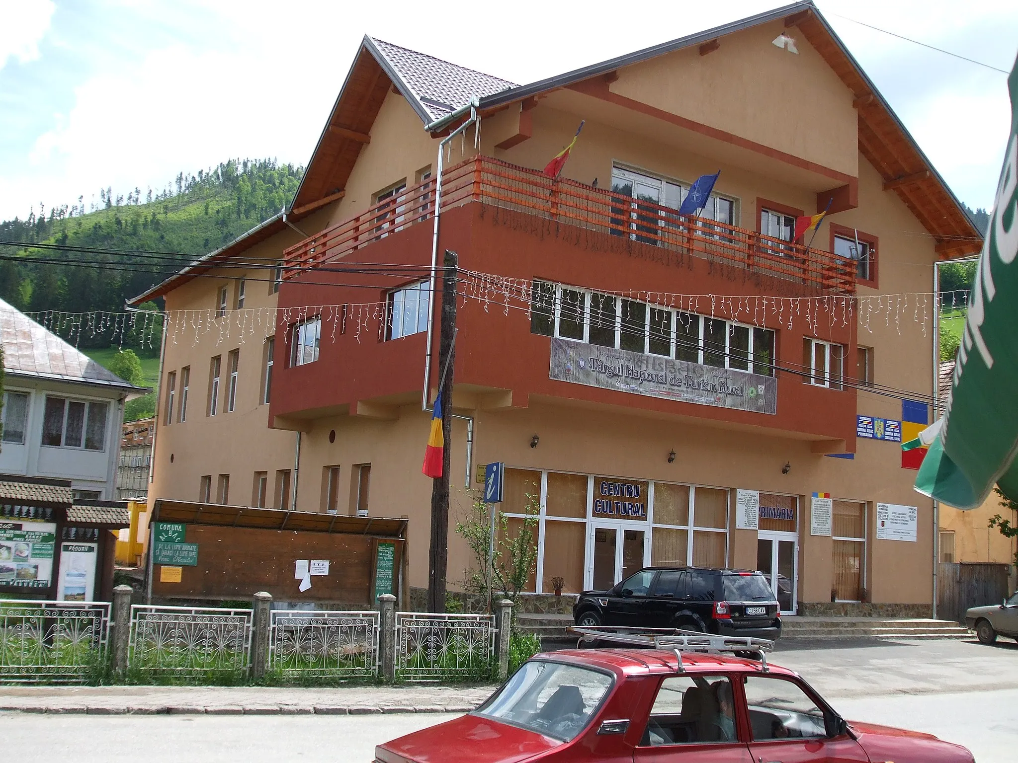 Photo showing: Primăria din comuna Albac, jud. Alba