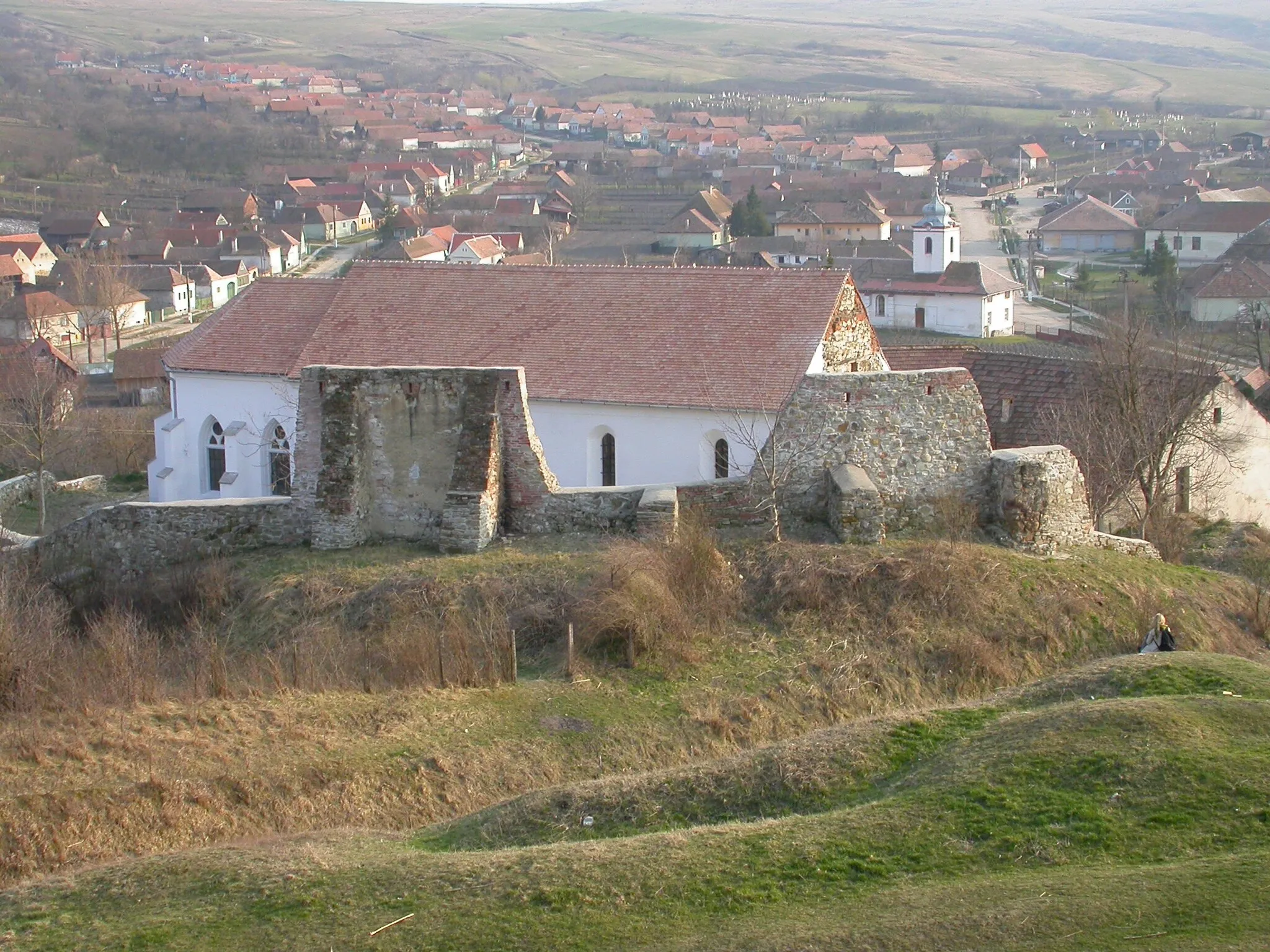 Photo showing: Ansamblul bisericii evanghelice fortificate, sec. XV - înc. sec. XX