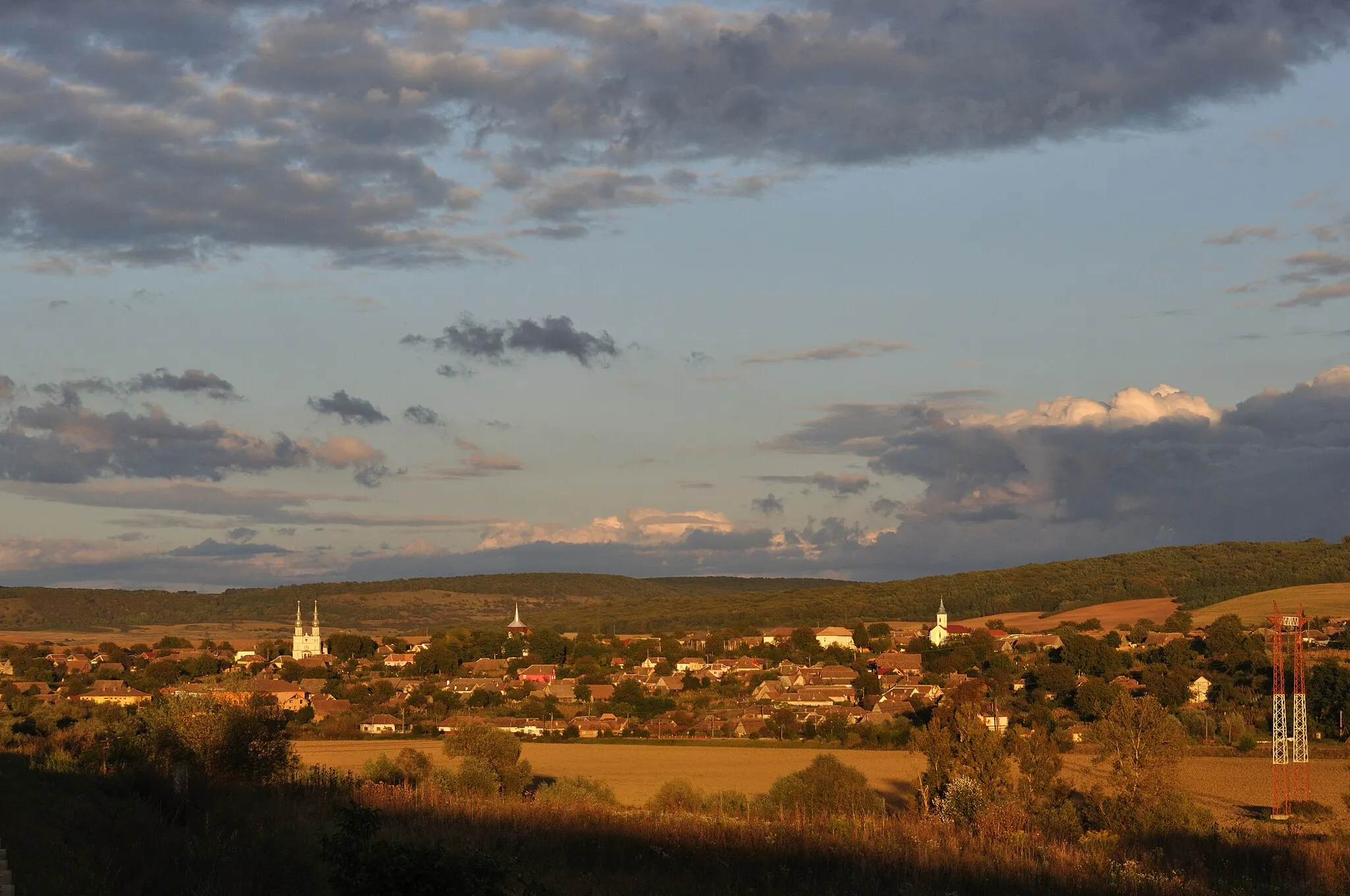 Photo showing: Cetatea de Baltă, vedere panoramică dinspre Sântămărie