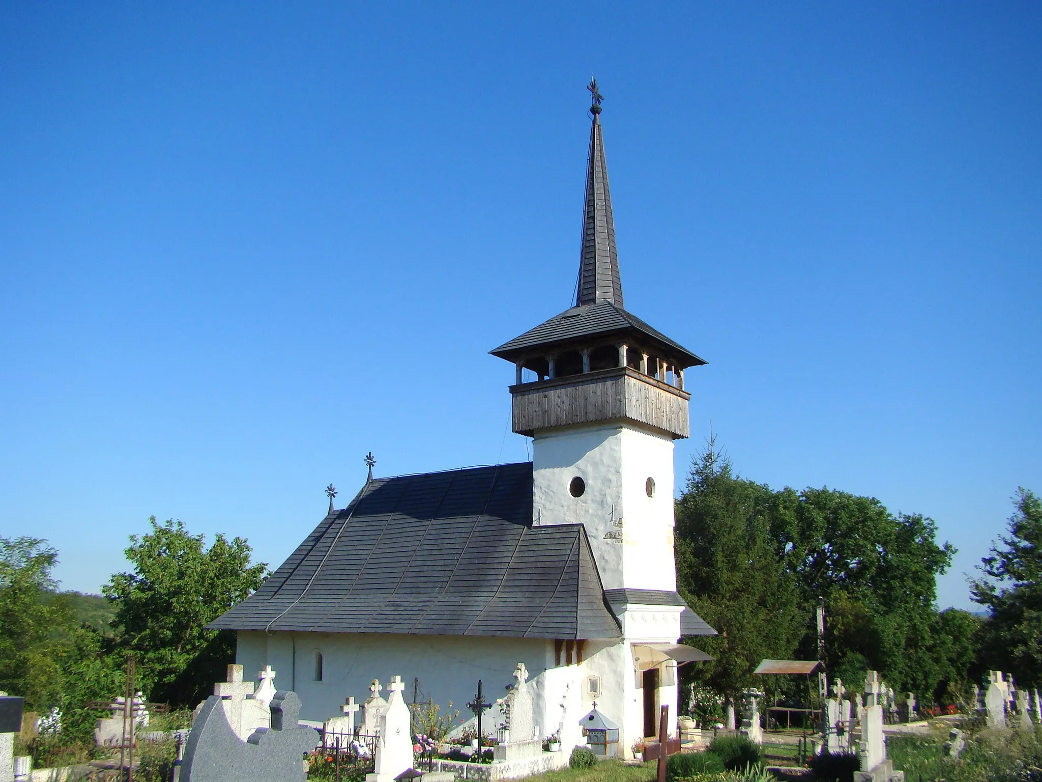 Photo showing: Saint Paraskeva's church in Mesentea, Alba county, Romania