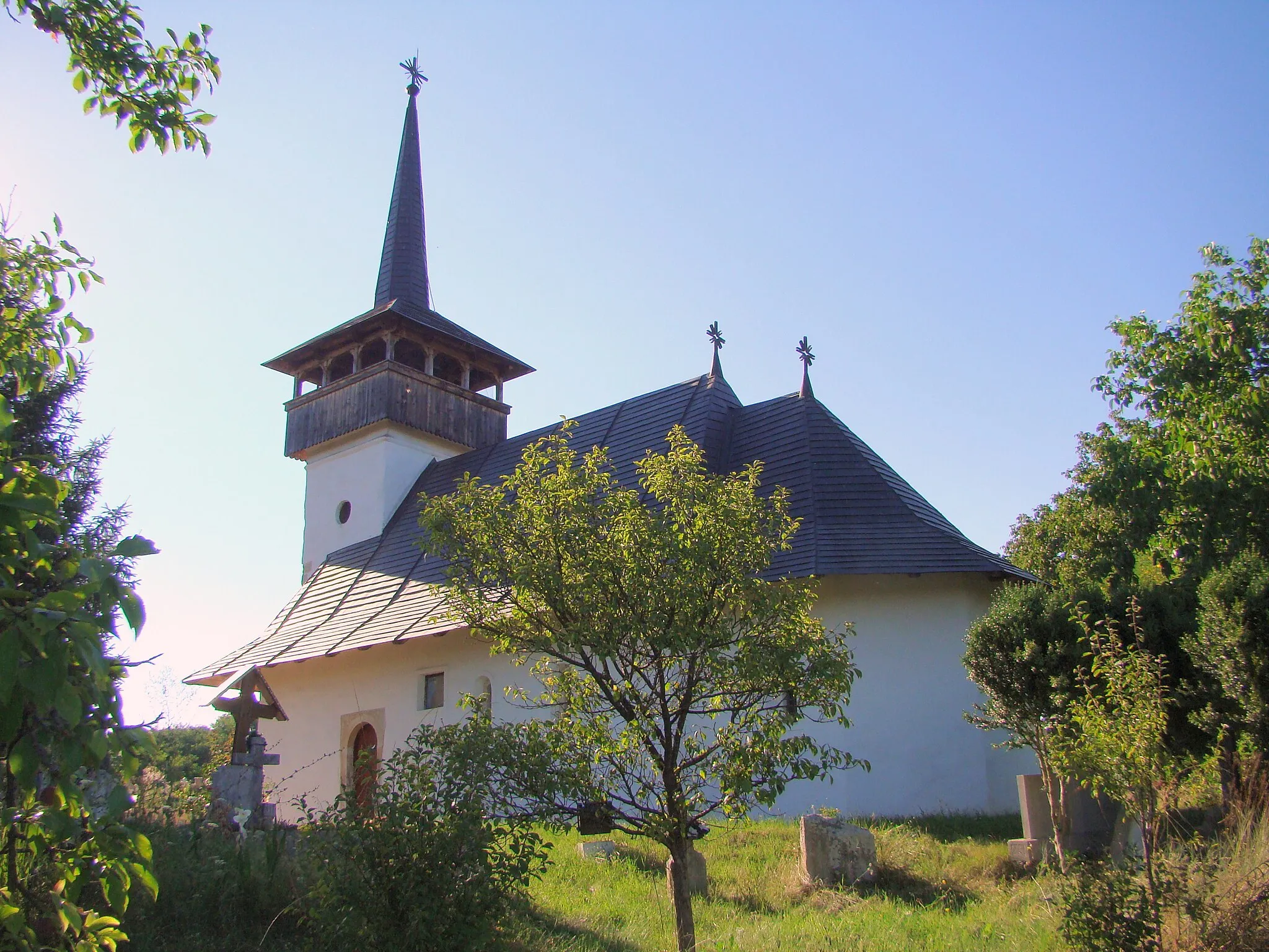 Photo showing: Saint Paraskeva's church in Mesentea, Alba county, Romania