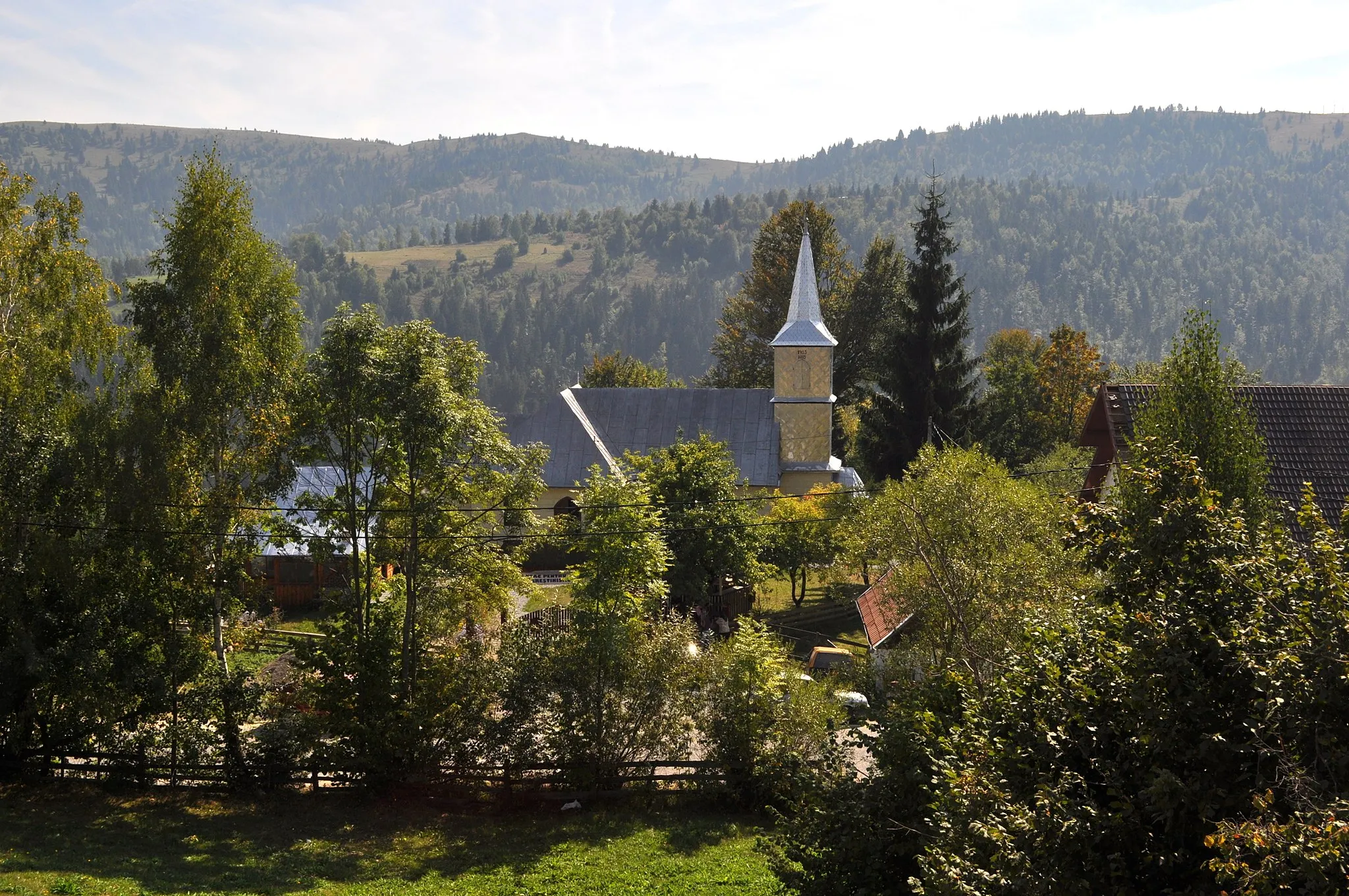 Photo showing: Biserica de lemn din Mătișești, comuna Horea, județul Alba