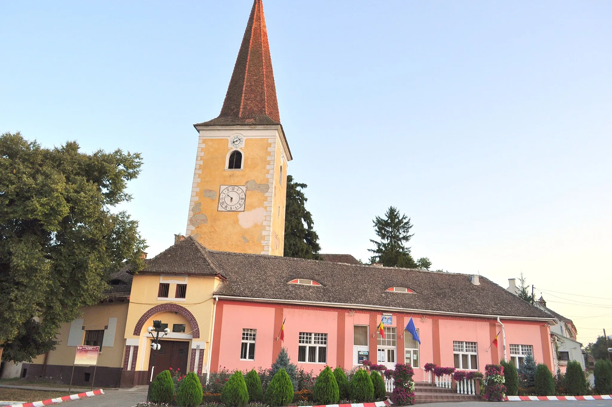 Photo showing: the former Lutheran fortified church in Jidvei/Seiden, Romania
