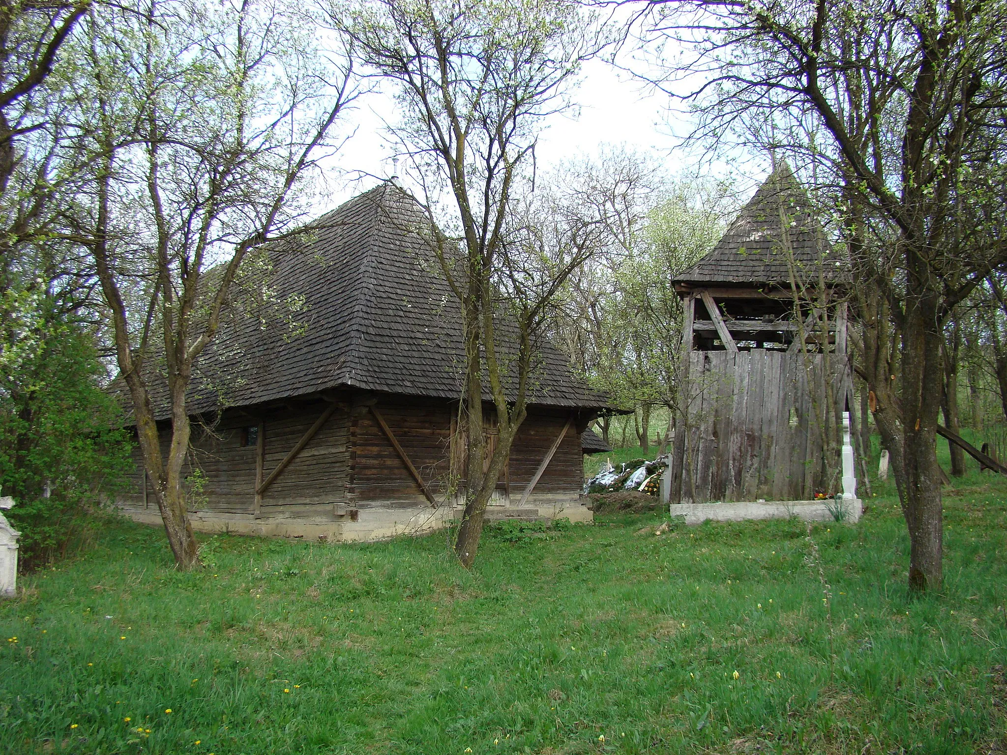 Photo showing: Biserica de lemn din Găbud, județul Alba.
