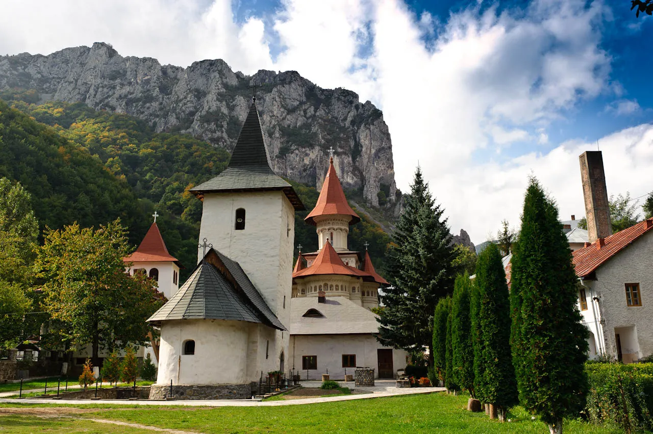 Photo showing: Monastery Râmeț
