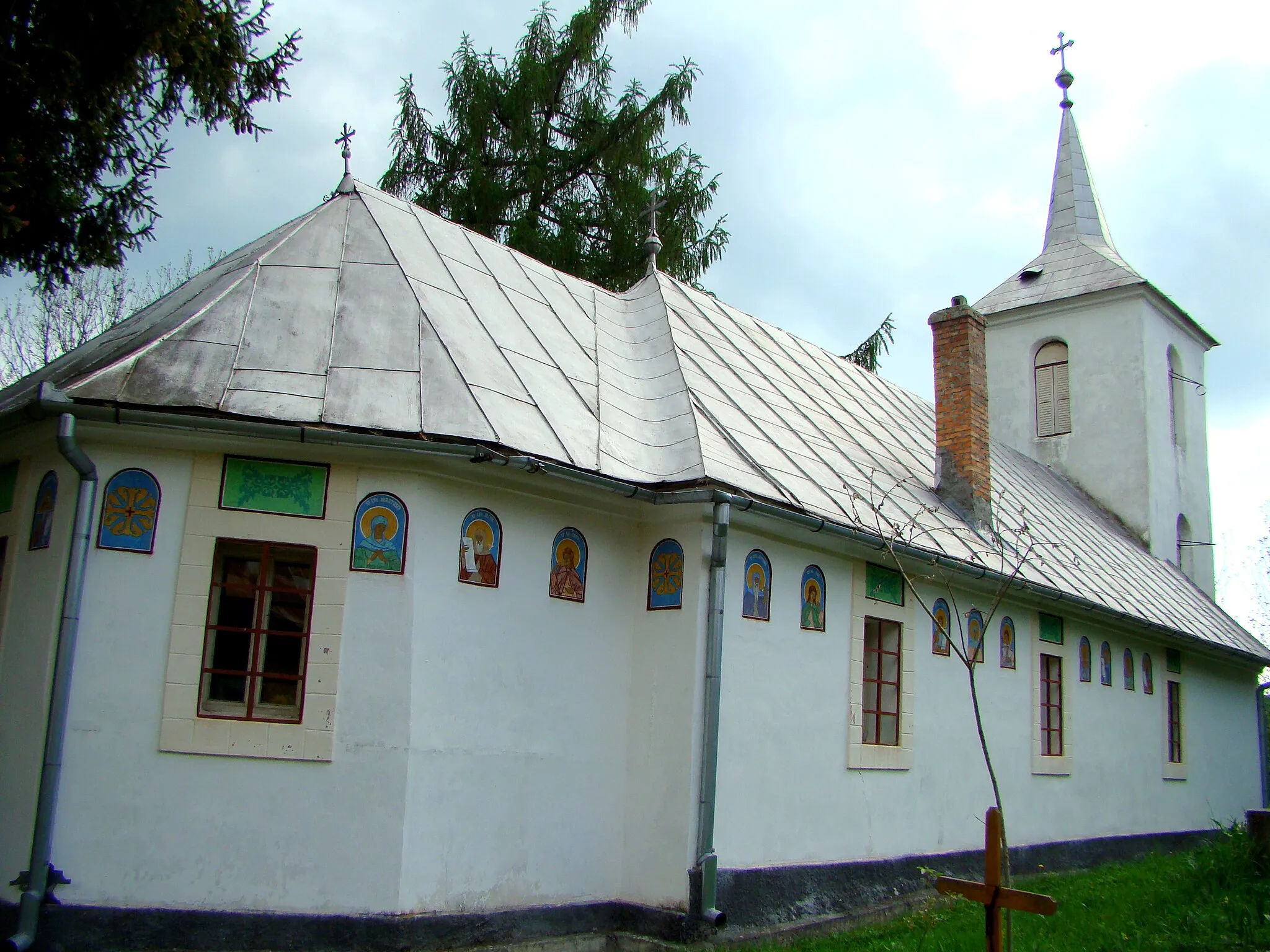 Photo showing: Orthodox church in Brădești, Alba County, Romania