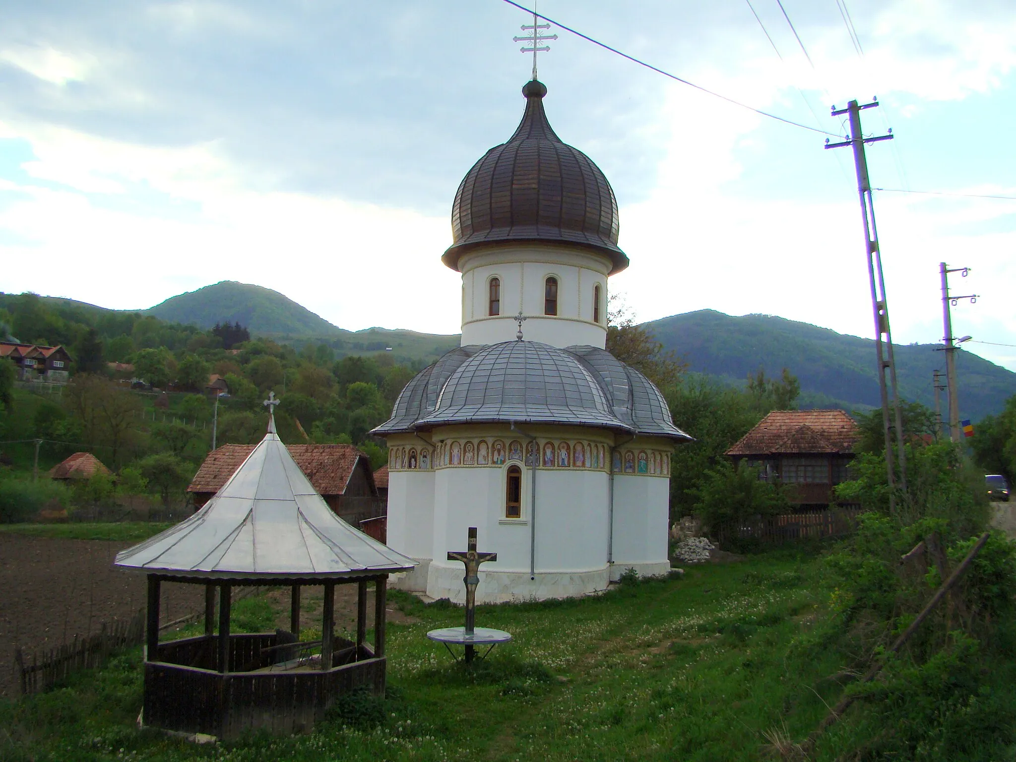 Photo showing: Orthodox church in Poșaga de Jos, Alba County, Romania