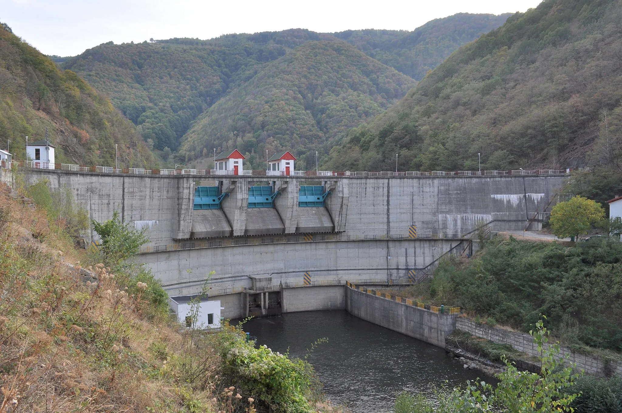 Photo showing: Obrejii de Căpâlna dam, Alba county, Romania