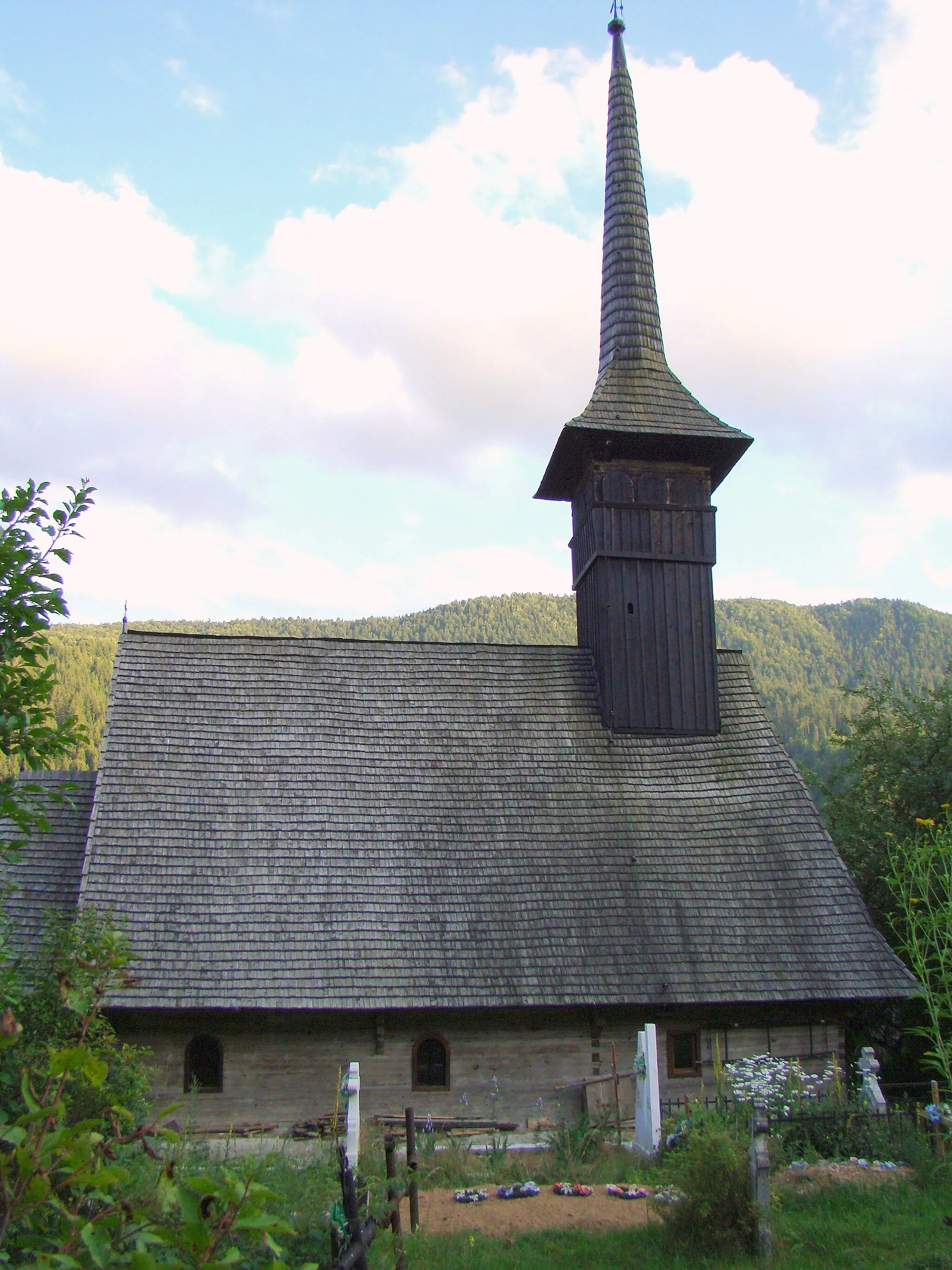 Photo showing: Biserica de lemn din Goiești