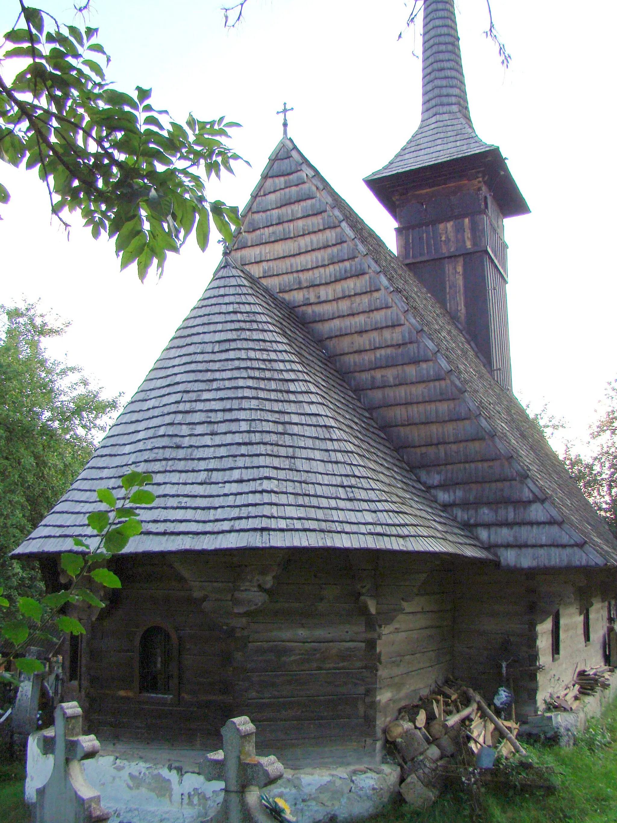 Photo showing: Biserica de lemn din Goiești