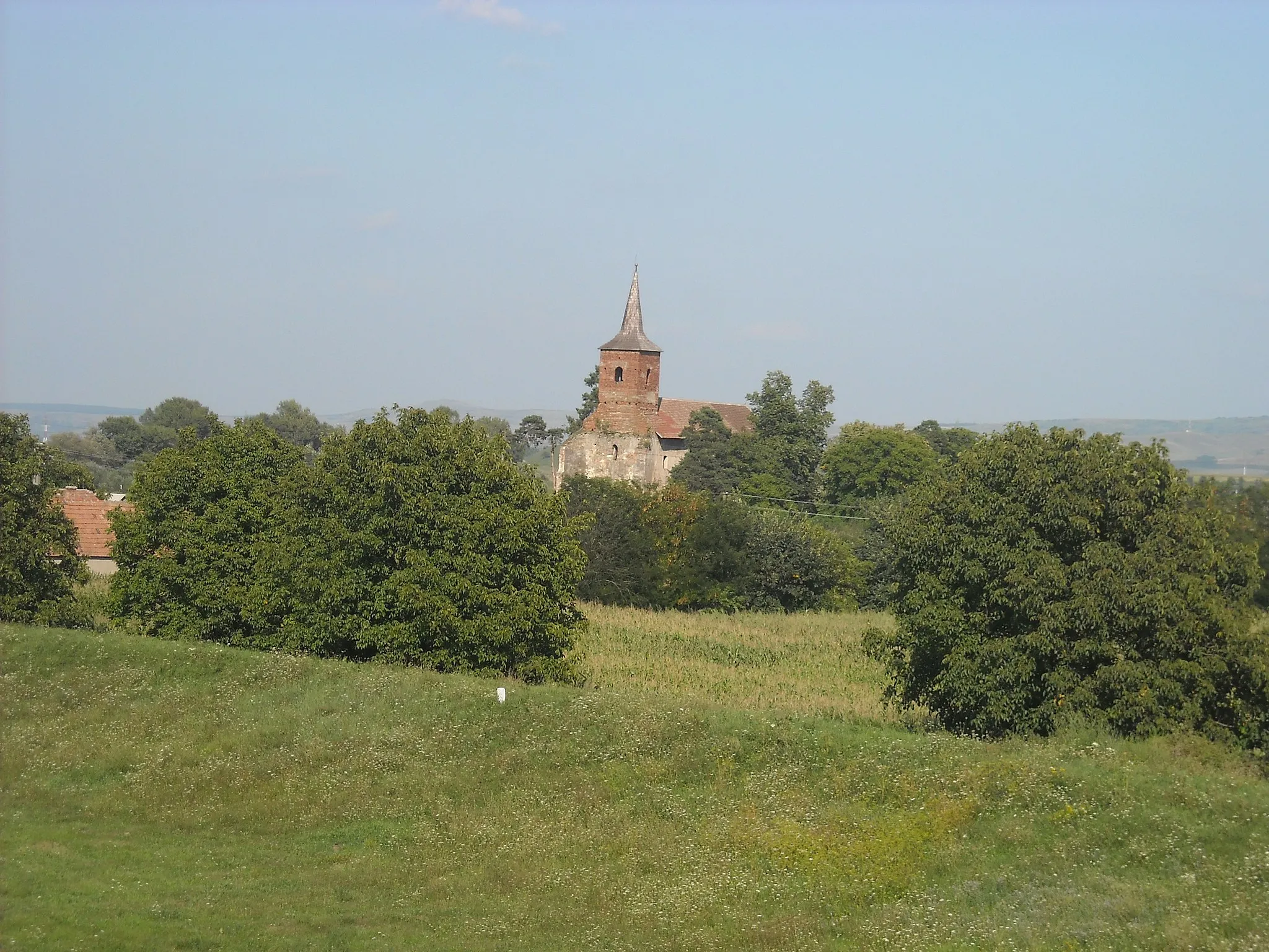 Photo showing: Reformed church in Vințu de Jos (Alvinc), Alba County, Romania