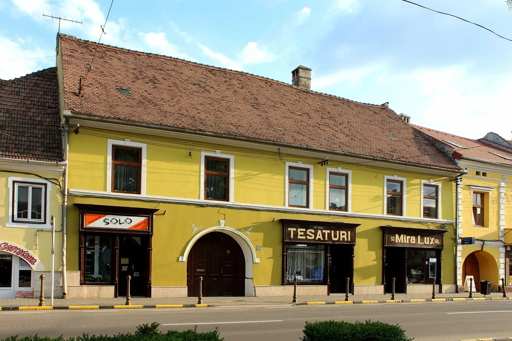 Photo showing: Mauksch House in Sebeș, str Lucian Blaga no. 52, Romania