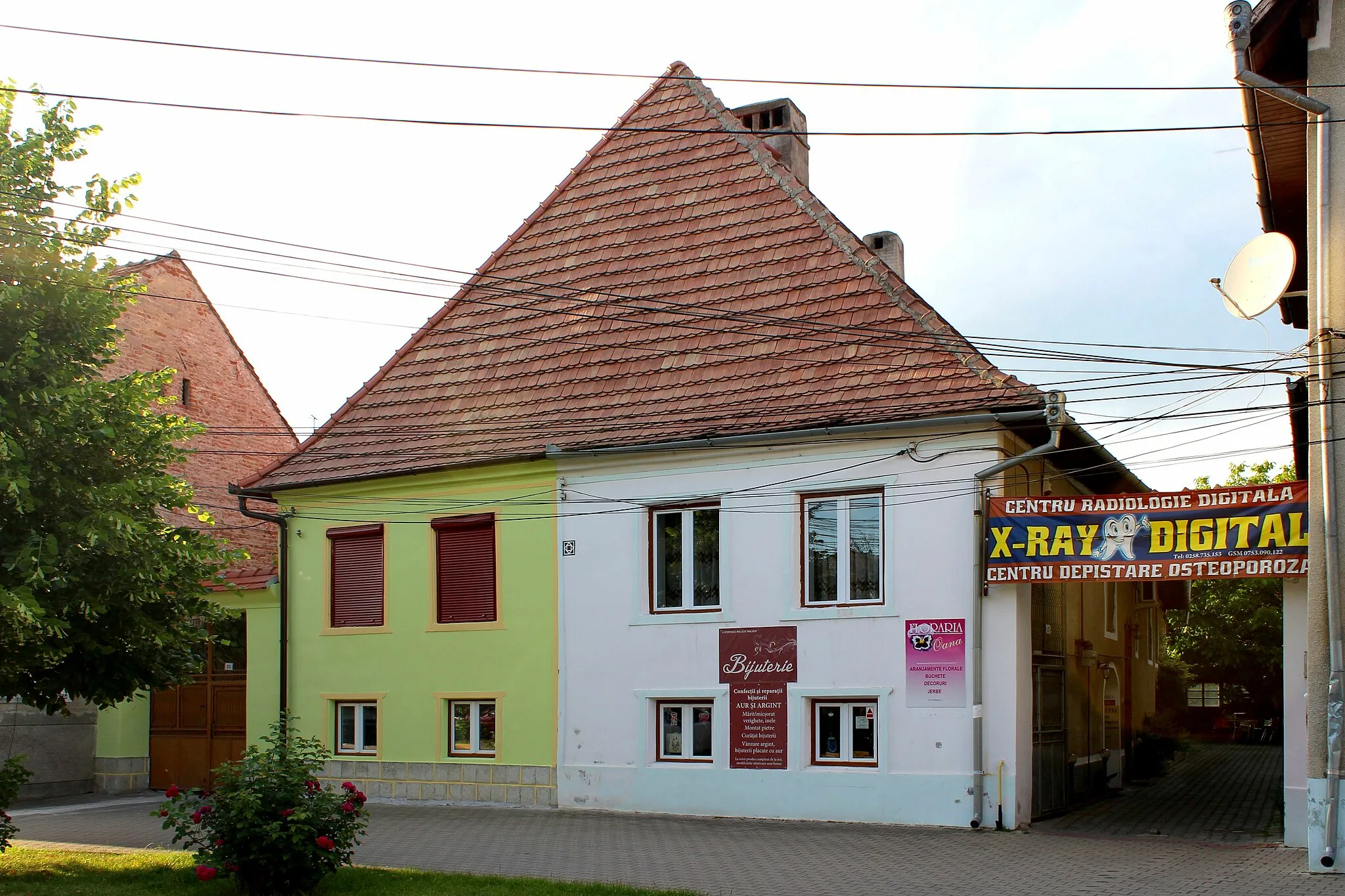 Photo showing: Kohuth-Breitenstein House in Sebeș, str Lucian Blaga no. 25-27, Romania