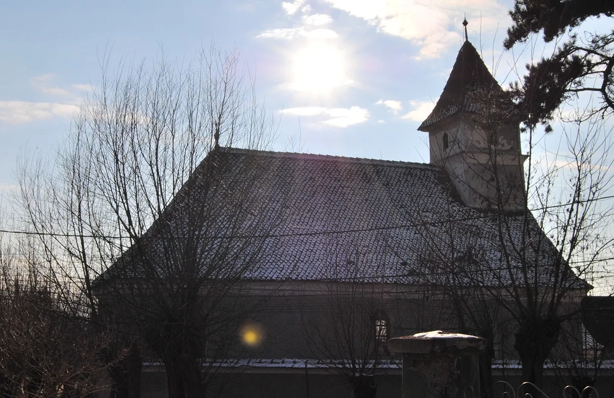 Photo showing: Reformed church from Ariușd, Vâlcele, Covasna county, Romania